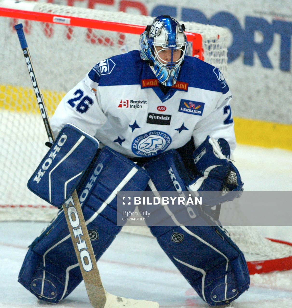 Johan Backlund, målvakt, Leksand