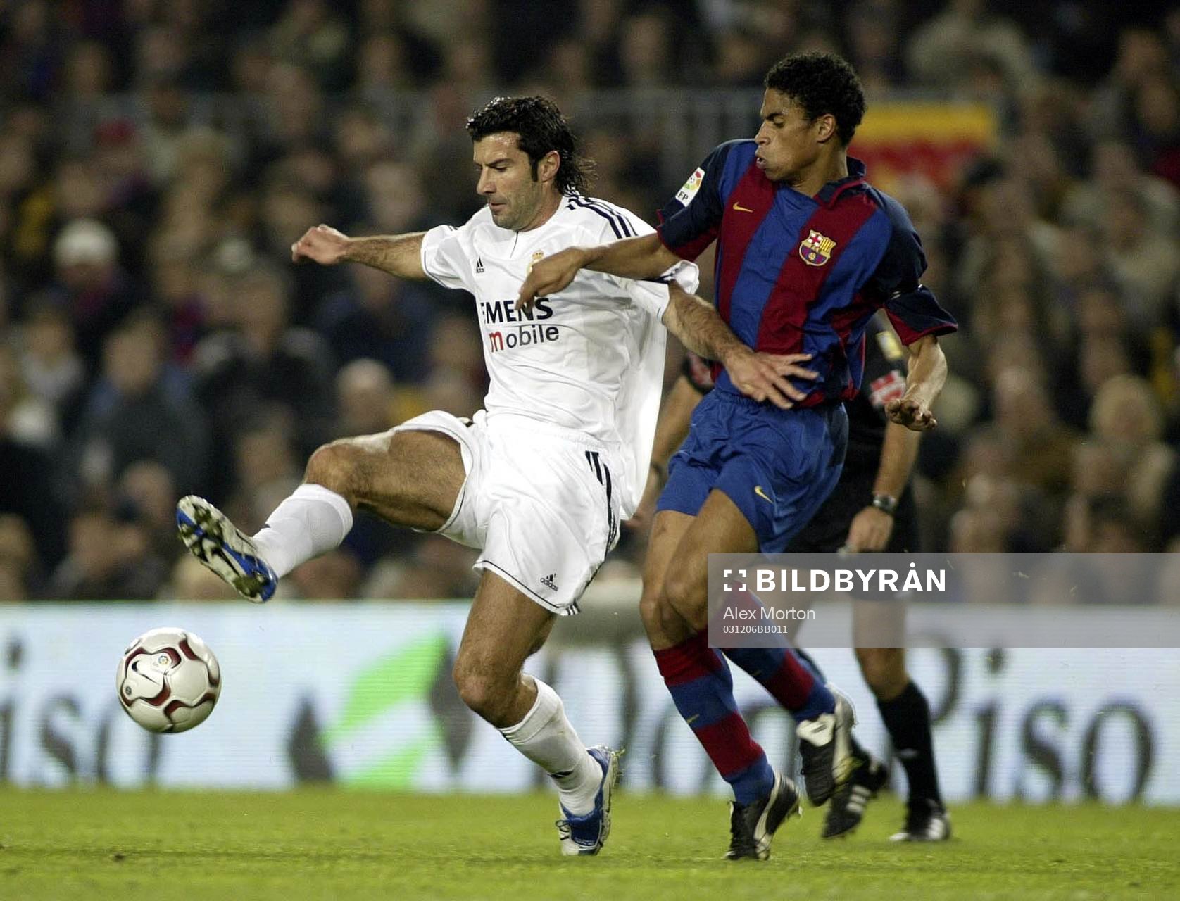  Michael Reiziger, Barcelona och Luis Figo, Madrid