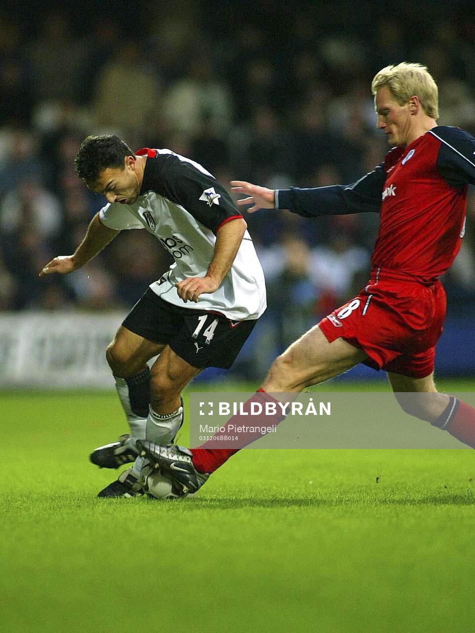 Steed Malbranque, Fulham och Per Frandsen, Bolton