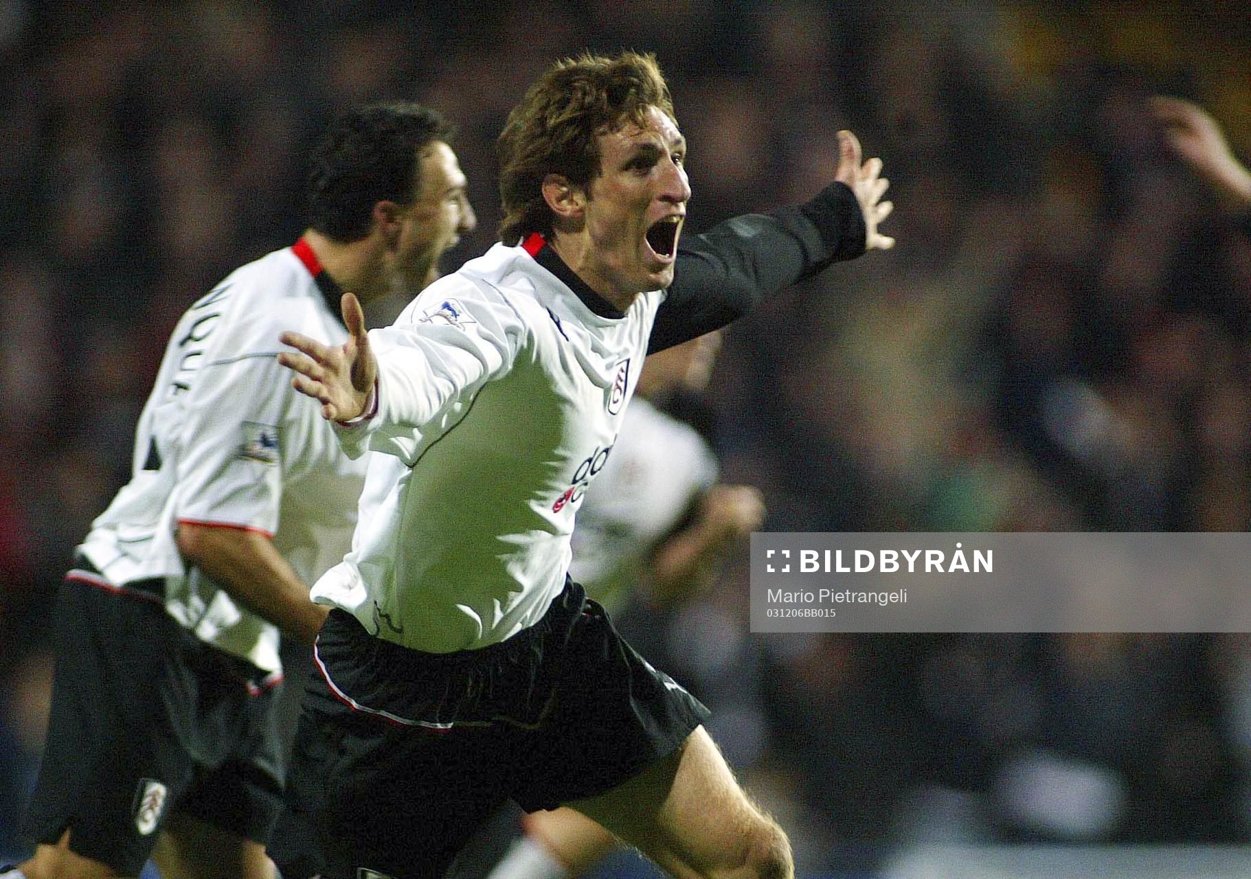  Fecundo Sava, Fulham, jubel.