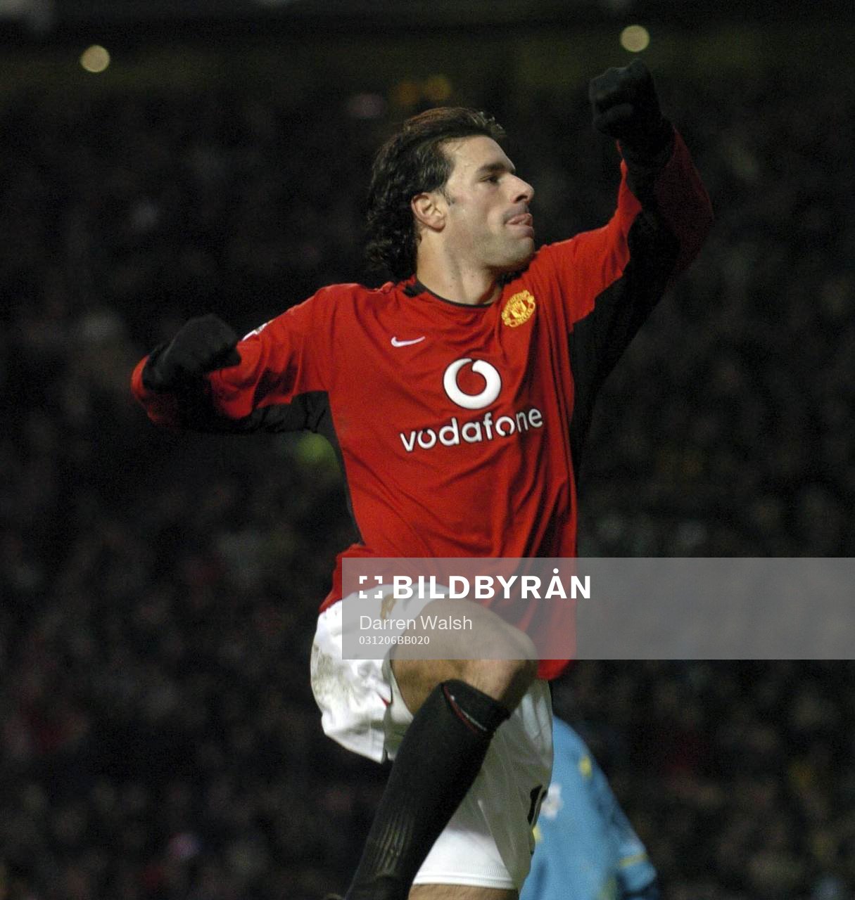  Ruud van Nistelrooy, Manchester, jubel