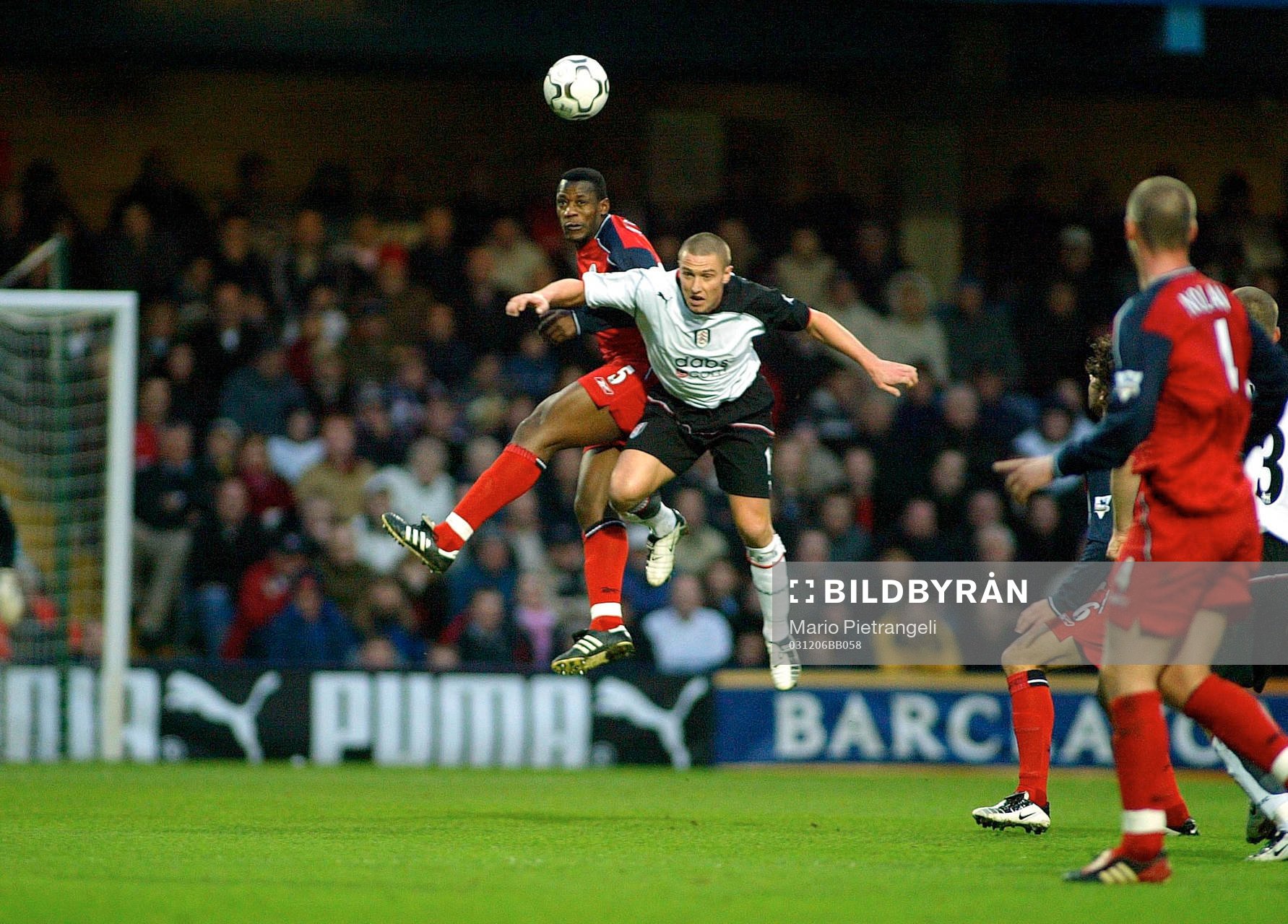 Fotboll, engelsk,  FA Barclaycard Premiership, Fulham -