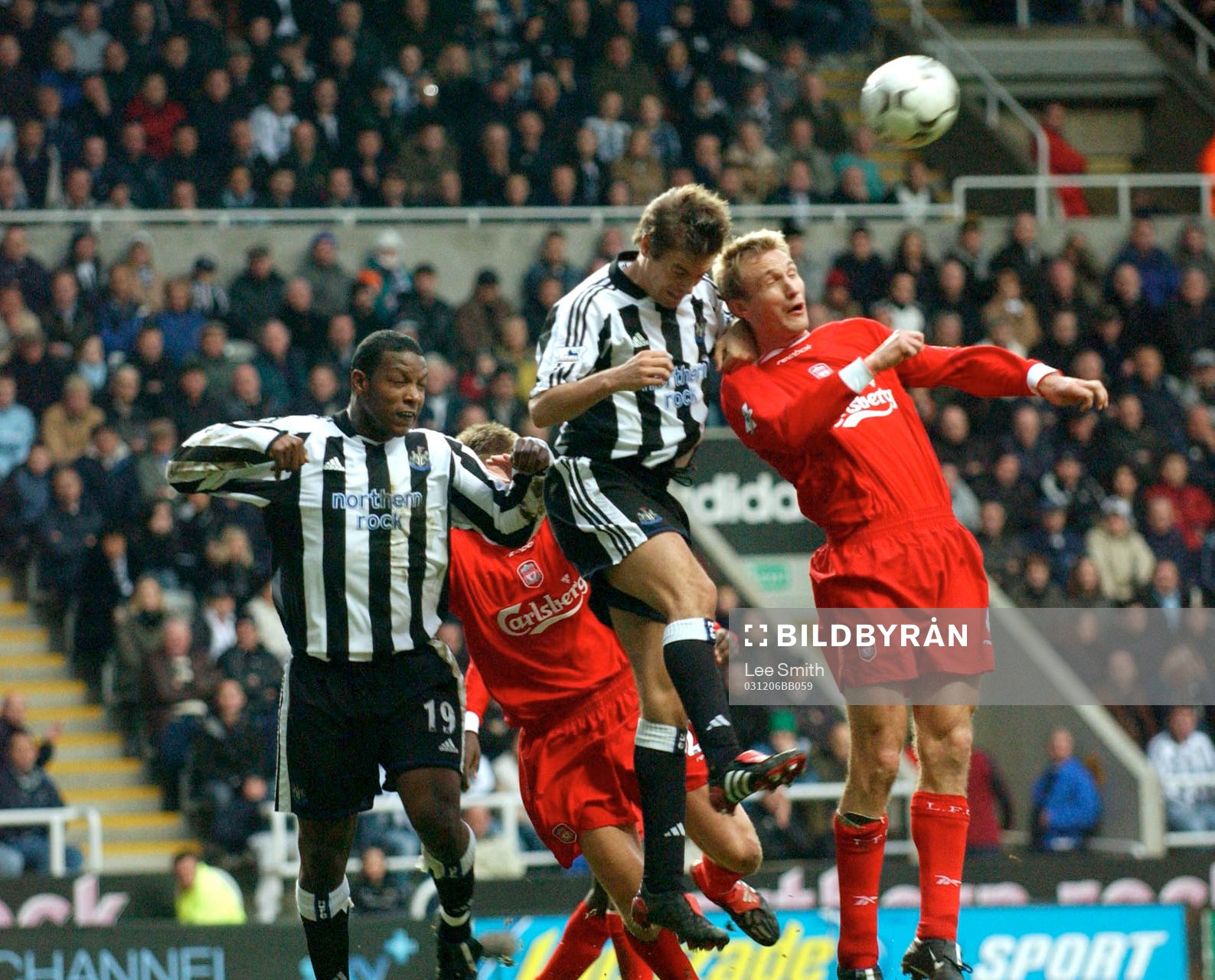 Fotboll, engelsk,  FA Barclaycard Premiership, Newcastle