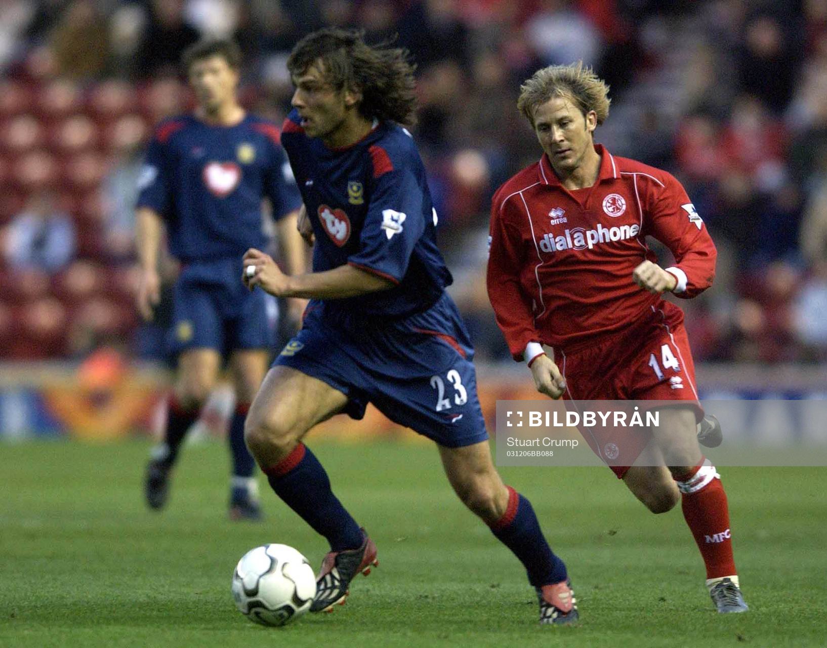 Fotboll, Premier League (Engelsk Liga), Middlesbrough -