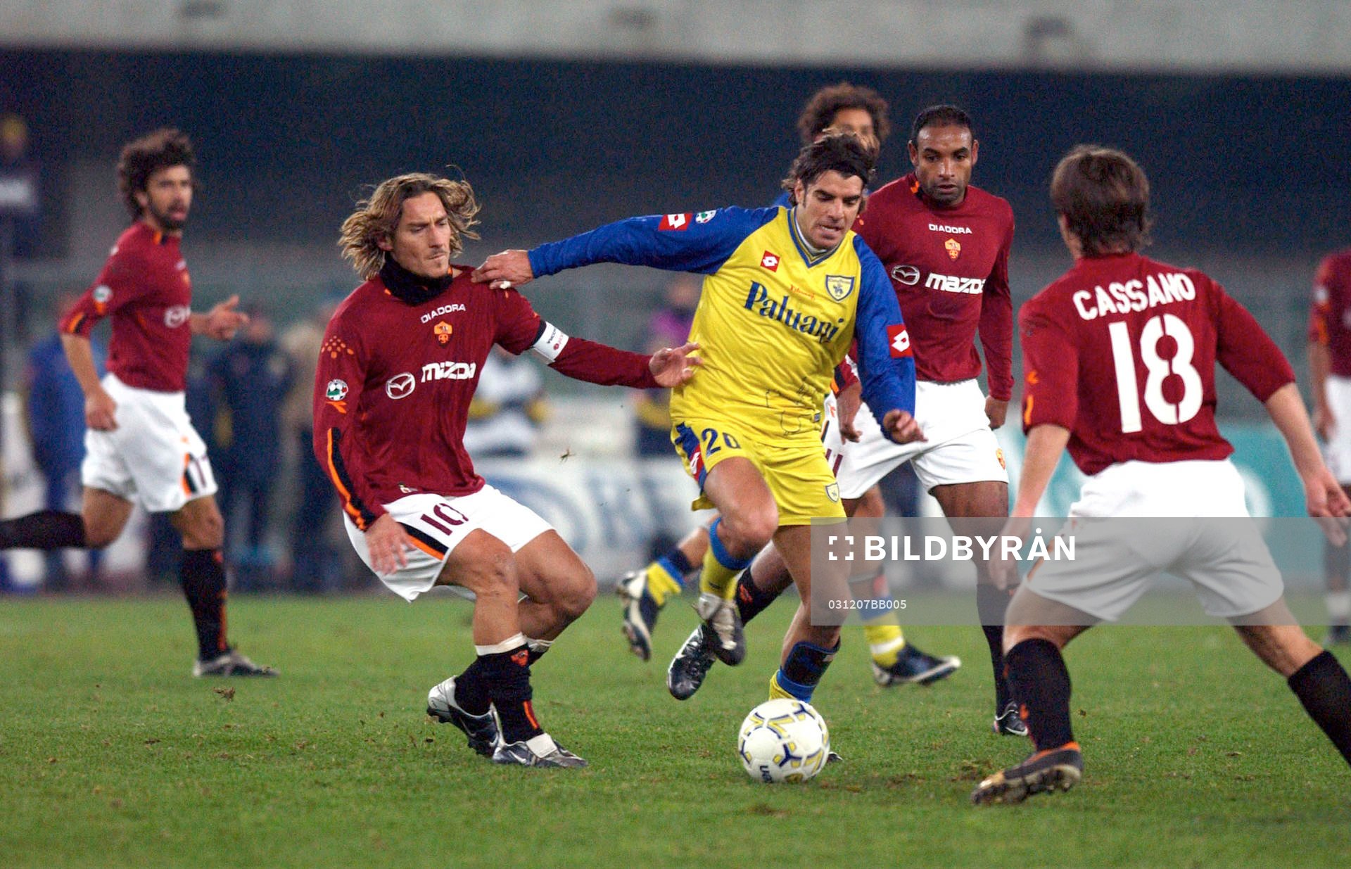  Totti och Perrotta.