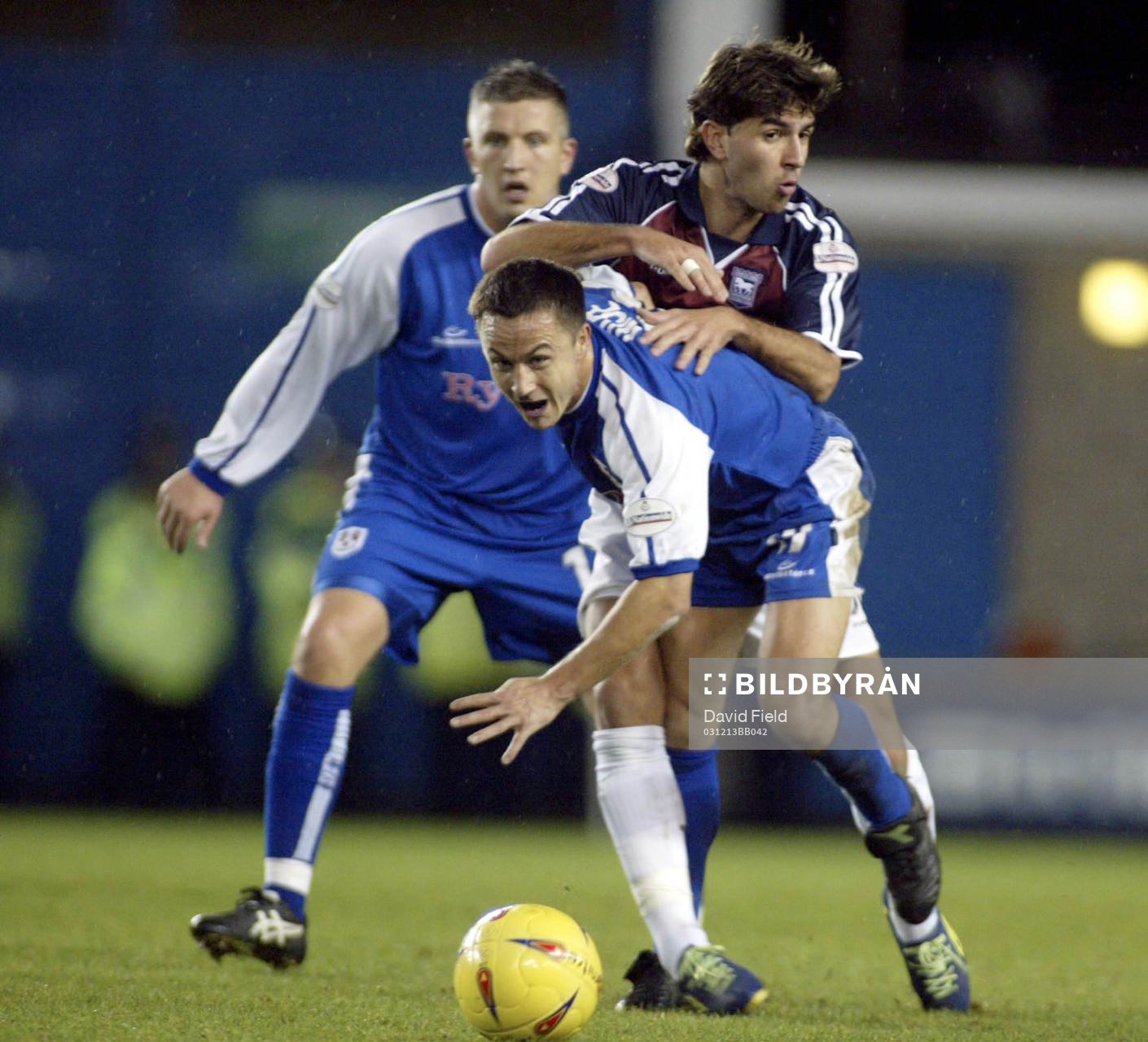 Dennis Weis, Millwall och Pablo Counago, Ipswich