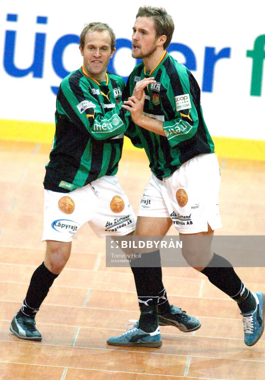 Patrik Elmander, GAIS, avgjorde, samba med  Hasse Blomqvist