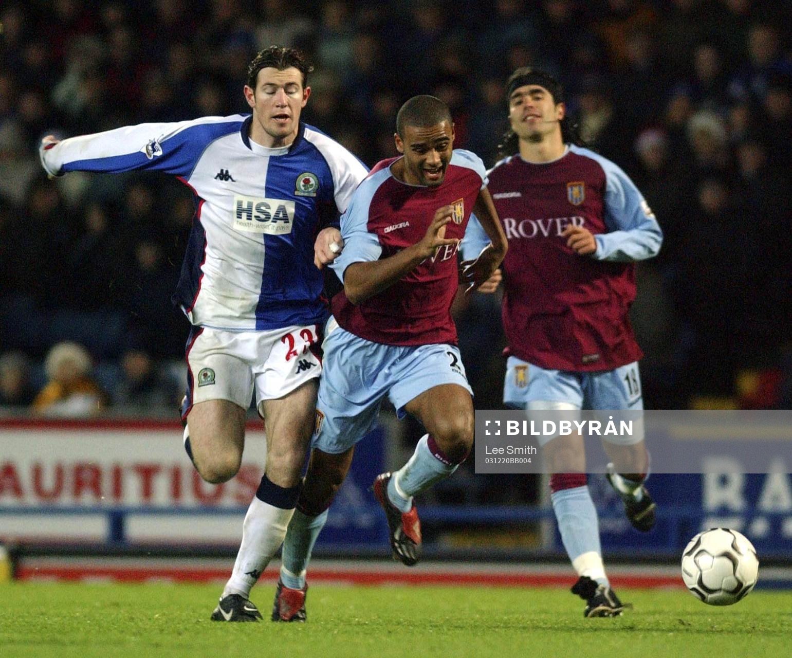  Brett Emerton, Blackburn och Stefan Moore, Aston Villa