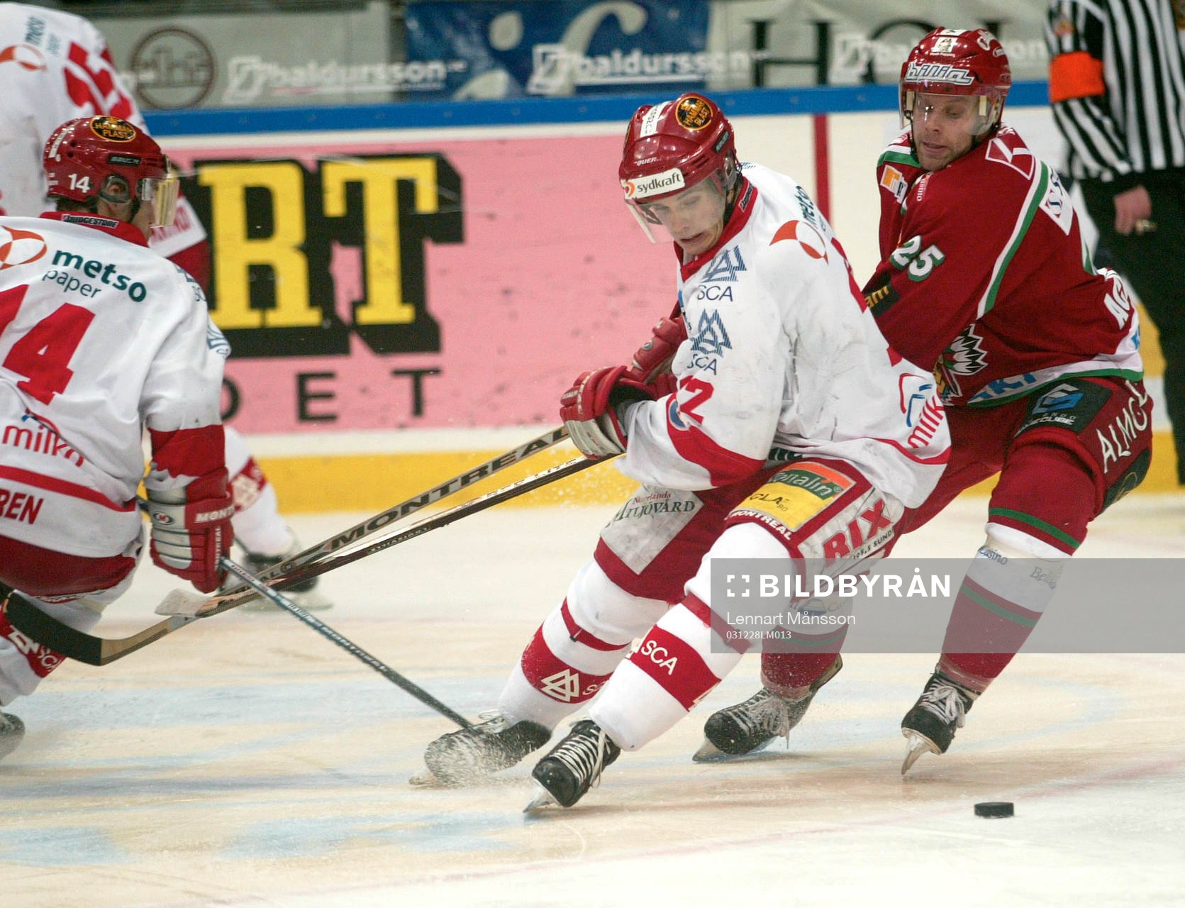 Oscar Ackeström, Frölunda och Robert Carlsson, Timrå