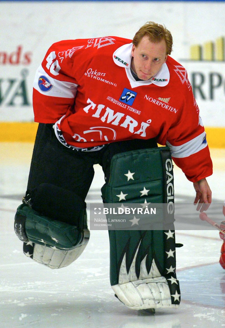 Corey Hirsch, målvakt, Timrå