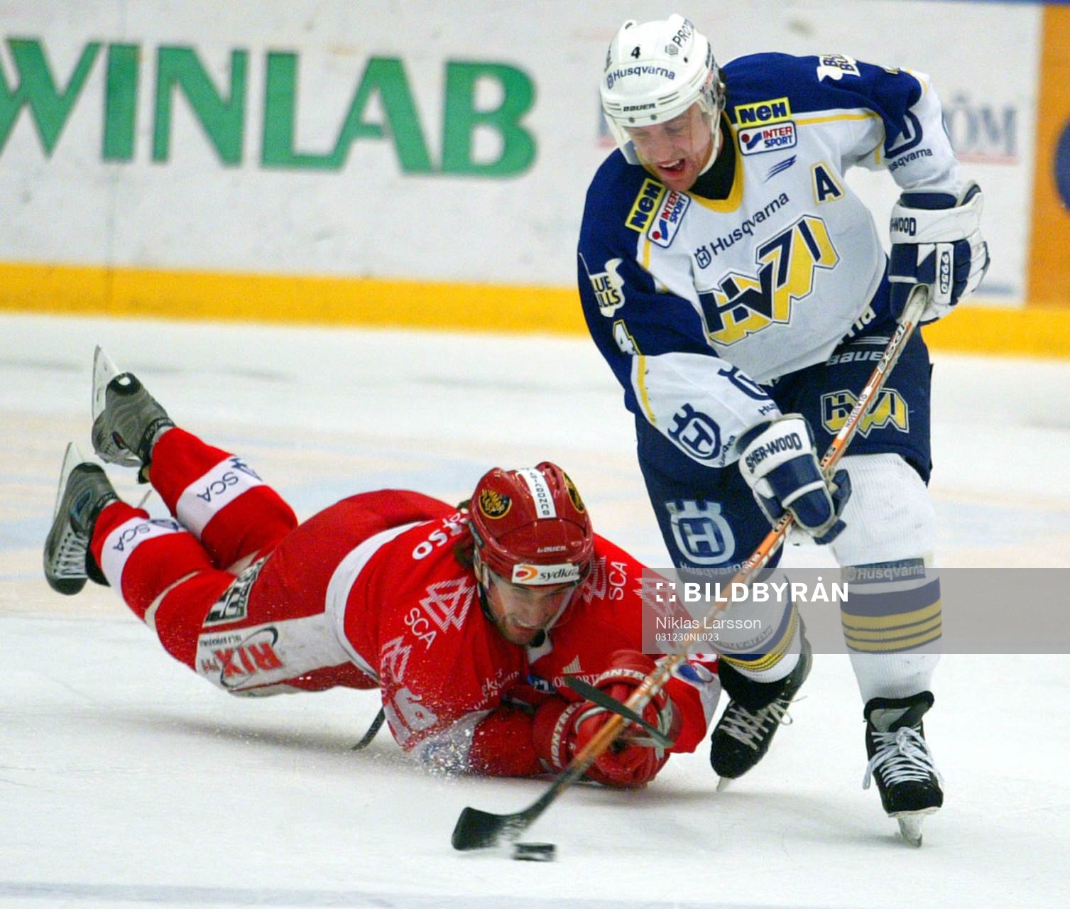 Kristian Gahn, Timrå och Fredrik Olausson, HV71