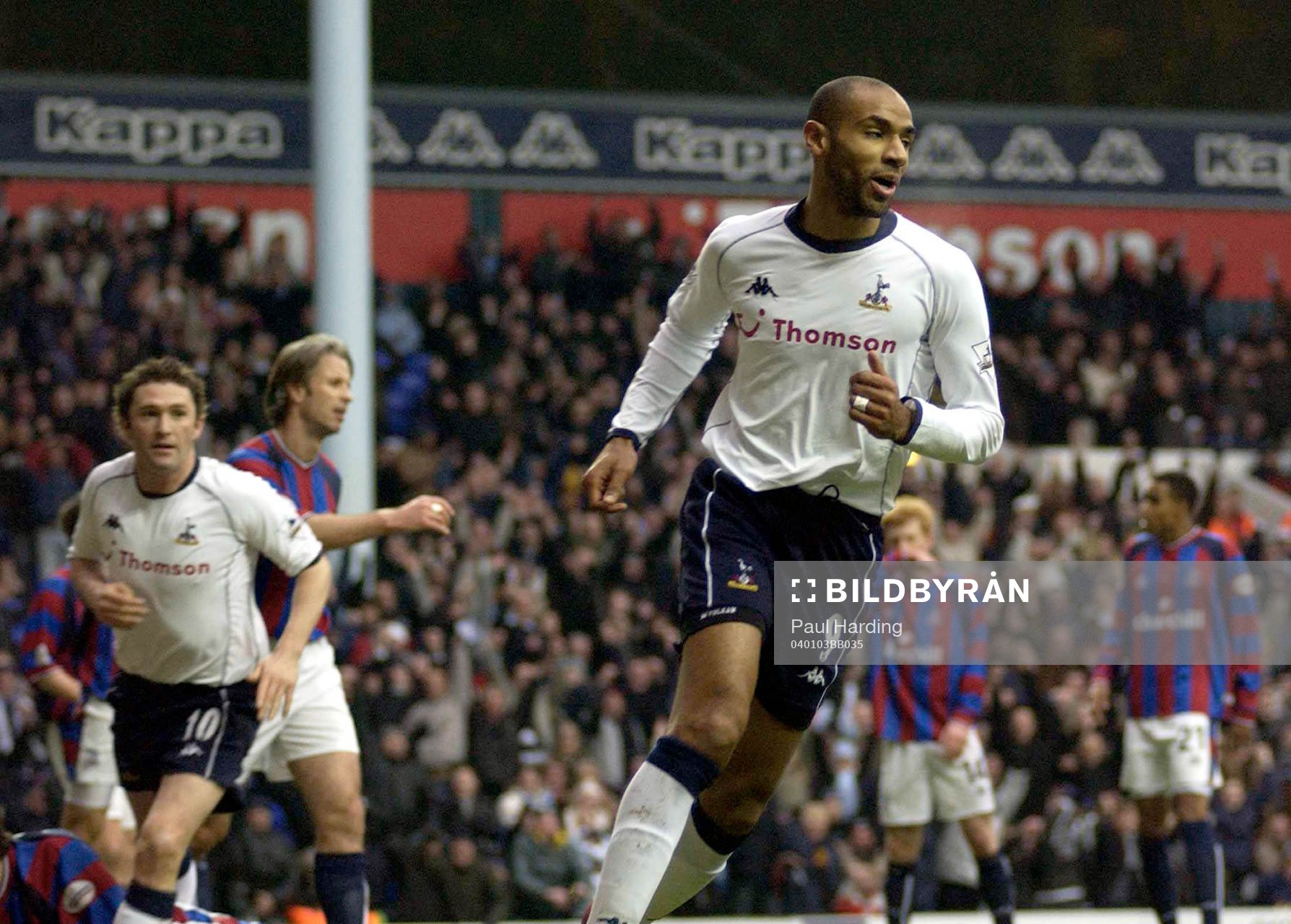 Frederic Kanoute, Tottenham jubel