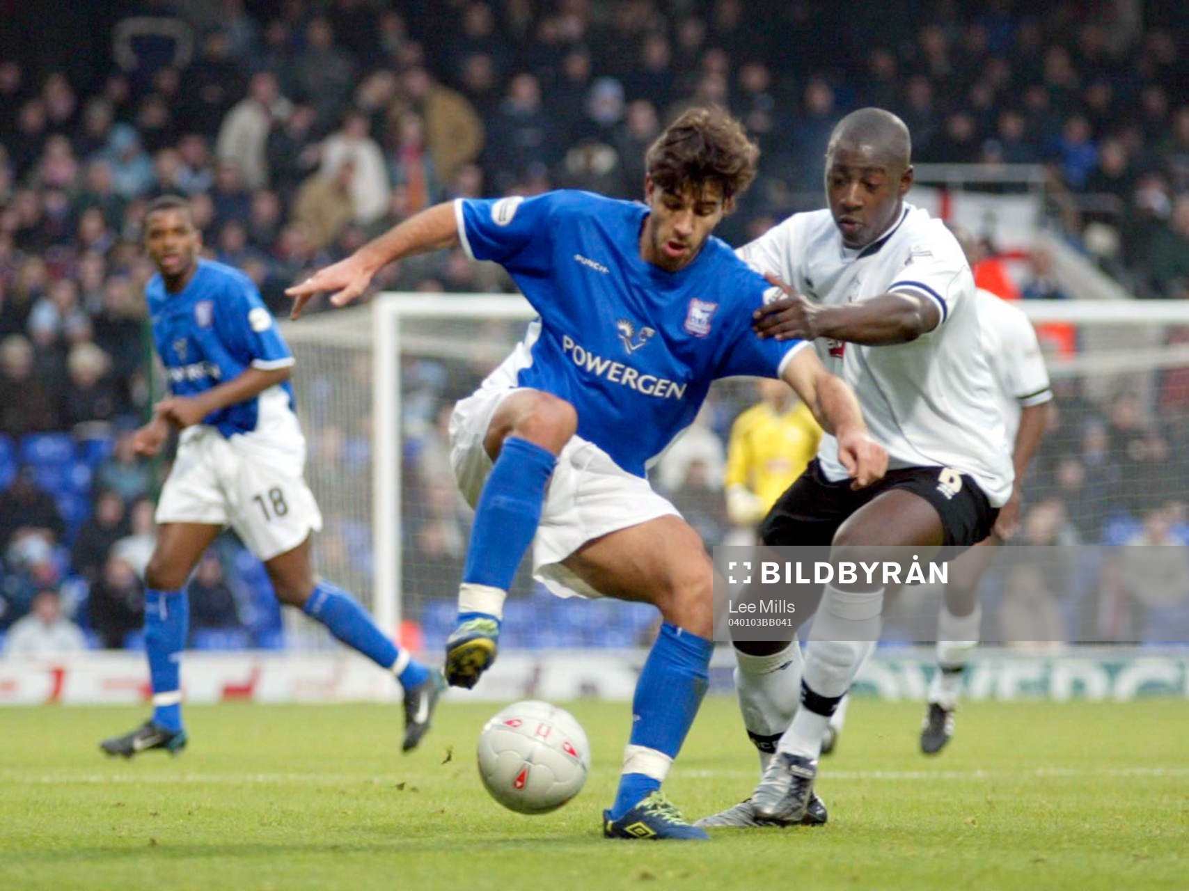 Pablo Counago, Ipswich mot Pablo Mills, Derby