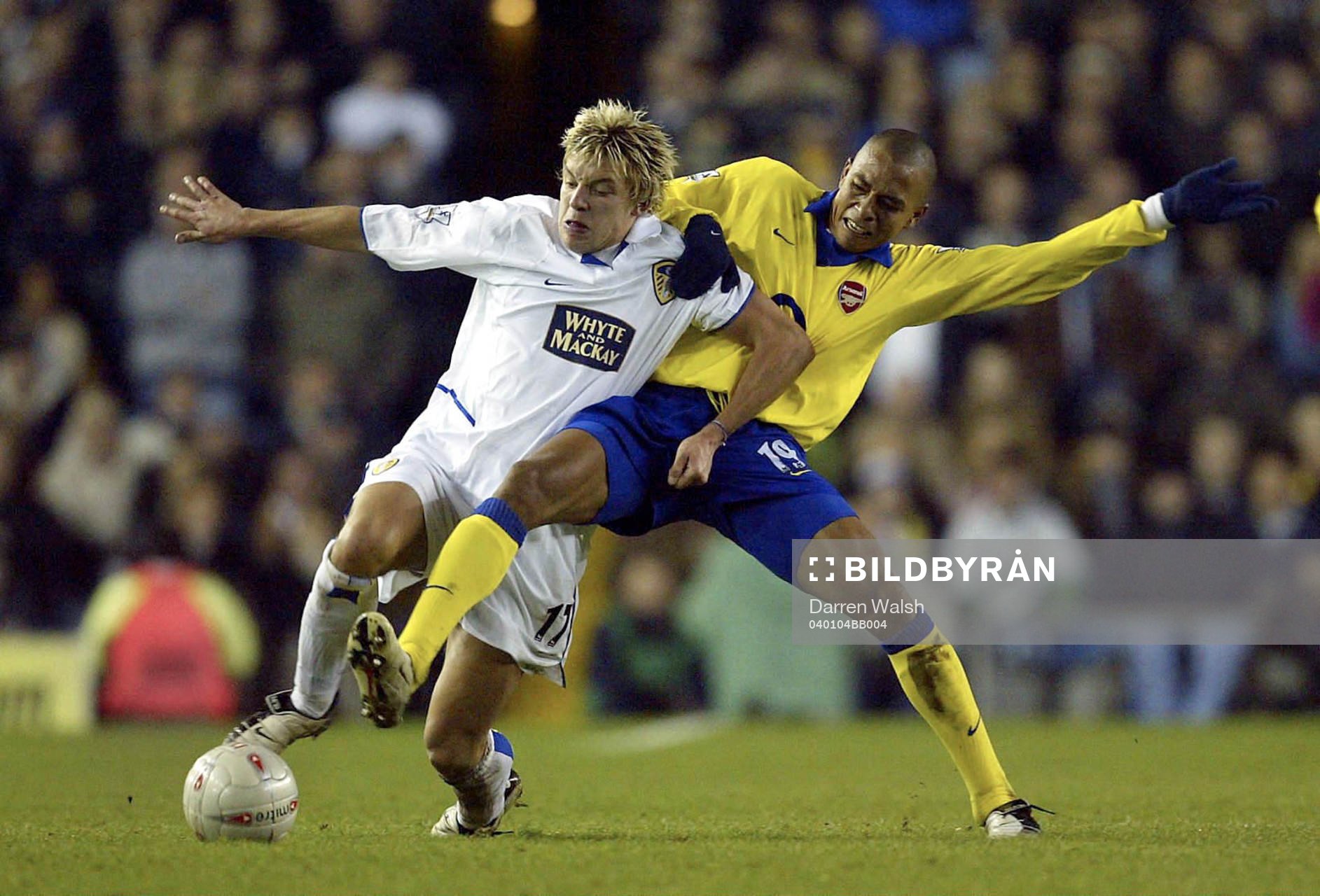Alan Smith, Leeds och Gilberto Silva, Arsenal