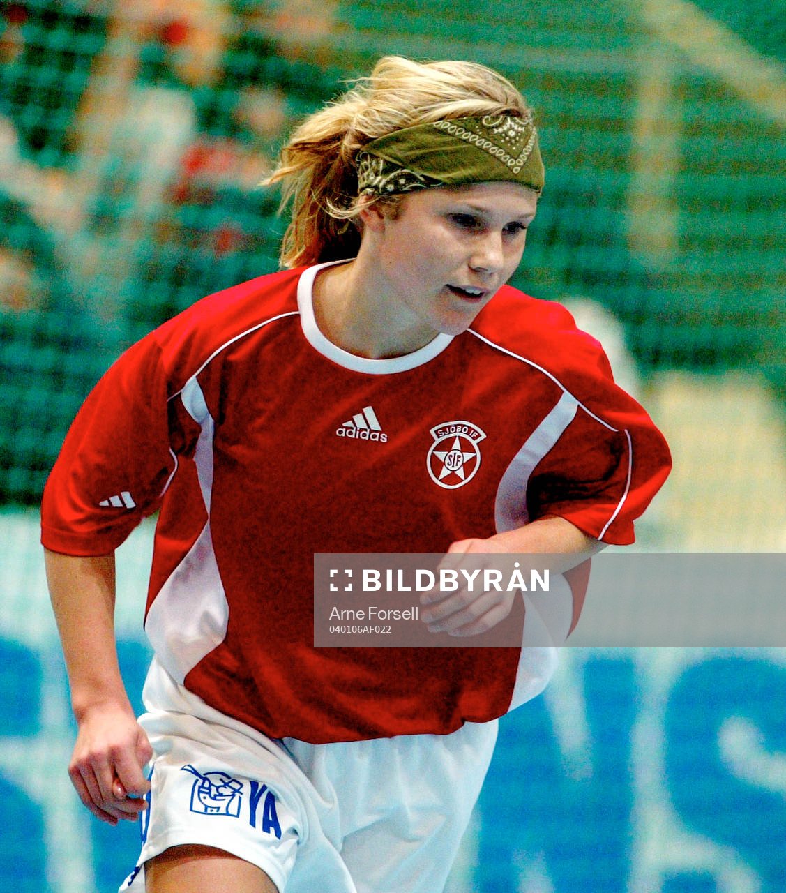 Fotboll, flick, Skånecupen. Jonna Nilsson, Sjöbo IF