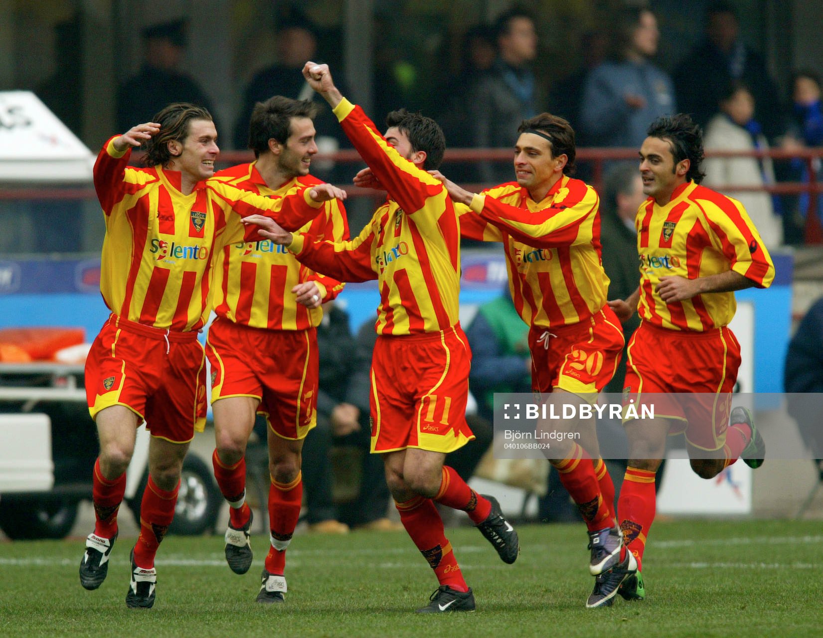 Lorenzo Stovini, Marco Cassetti, Cesare Bovo, Sebstiano