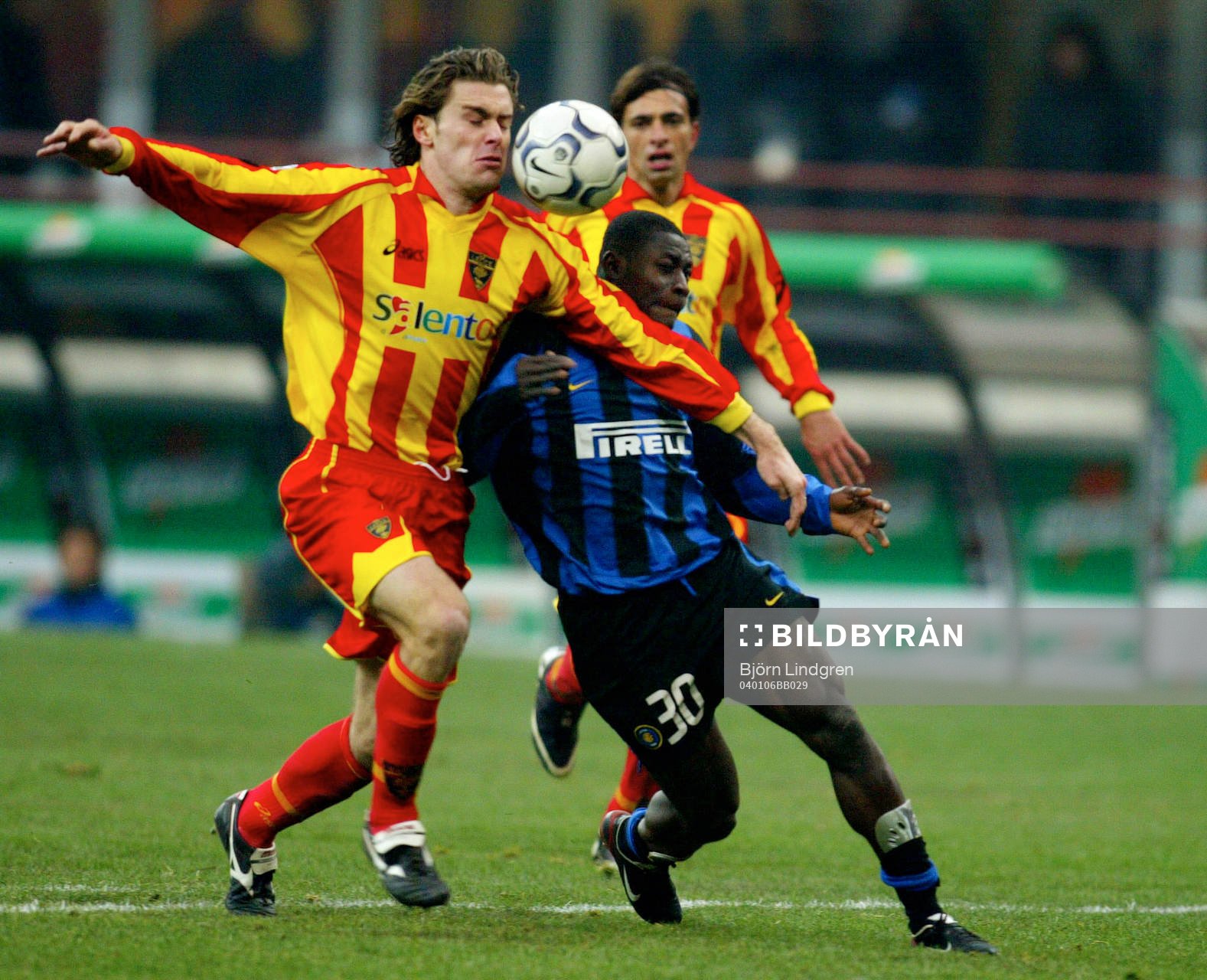 Lorenzo Siviglia, Lecce och Obafemi Martins, Inter
