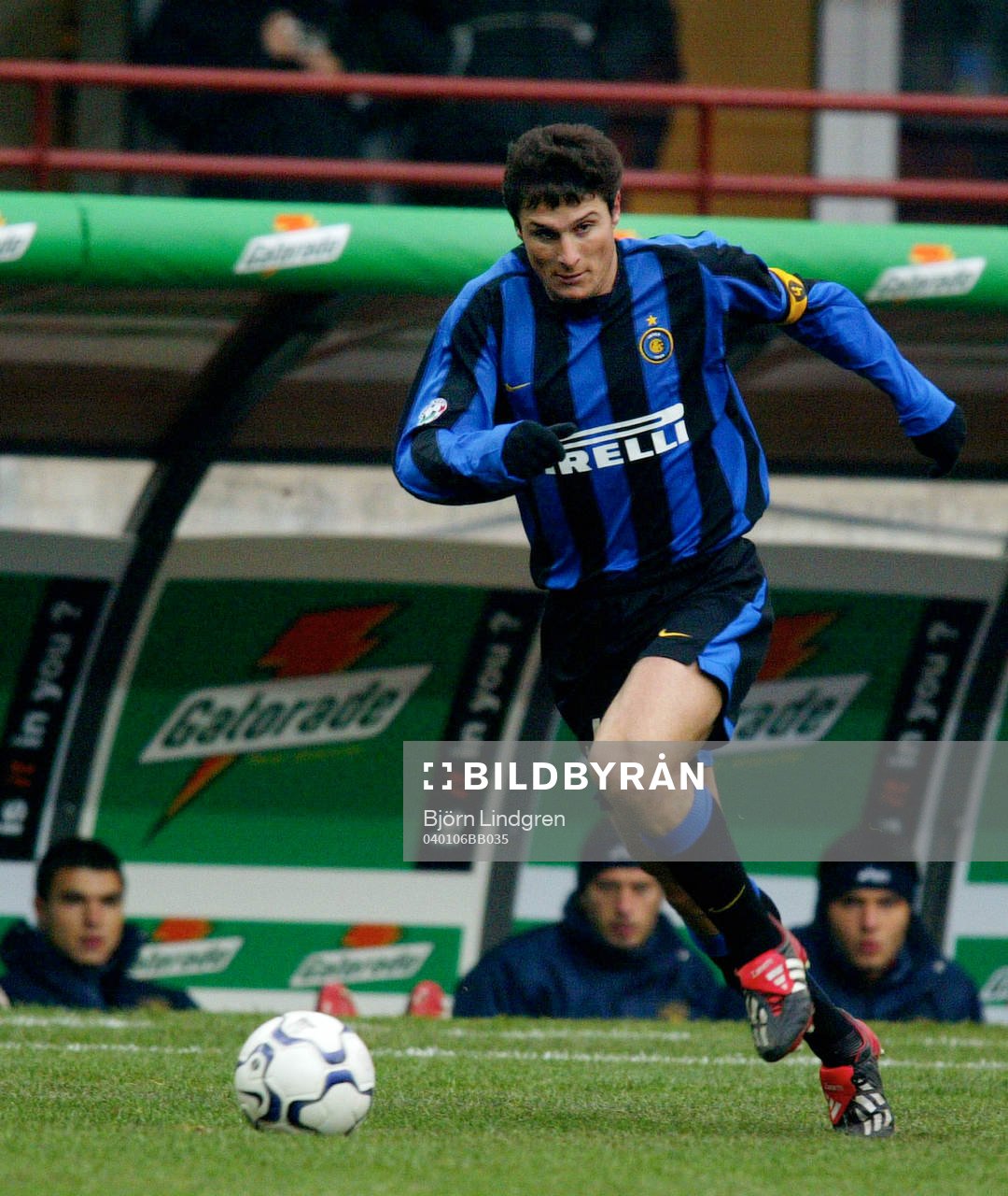 Fotboll, Italiensk, Serie A, Javier Zanetti, Inter