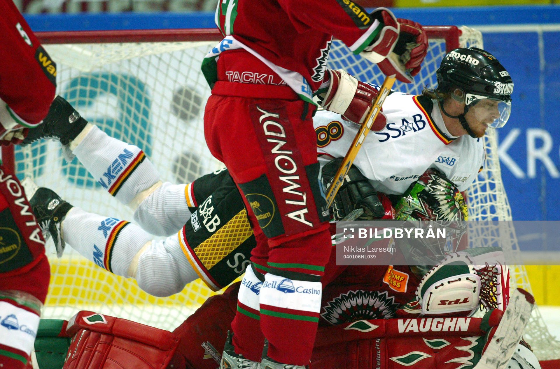 Jonas Röönqvist, Luleå gör mål bakom Henrik Lundqvist