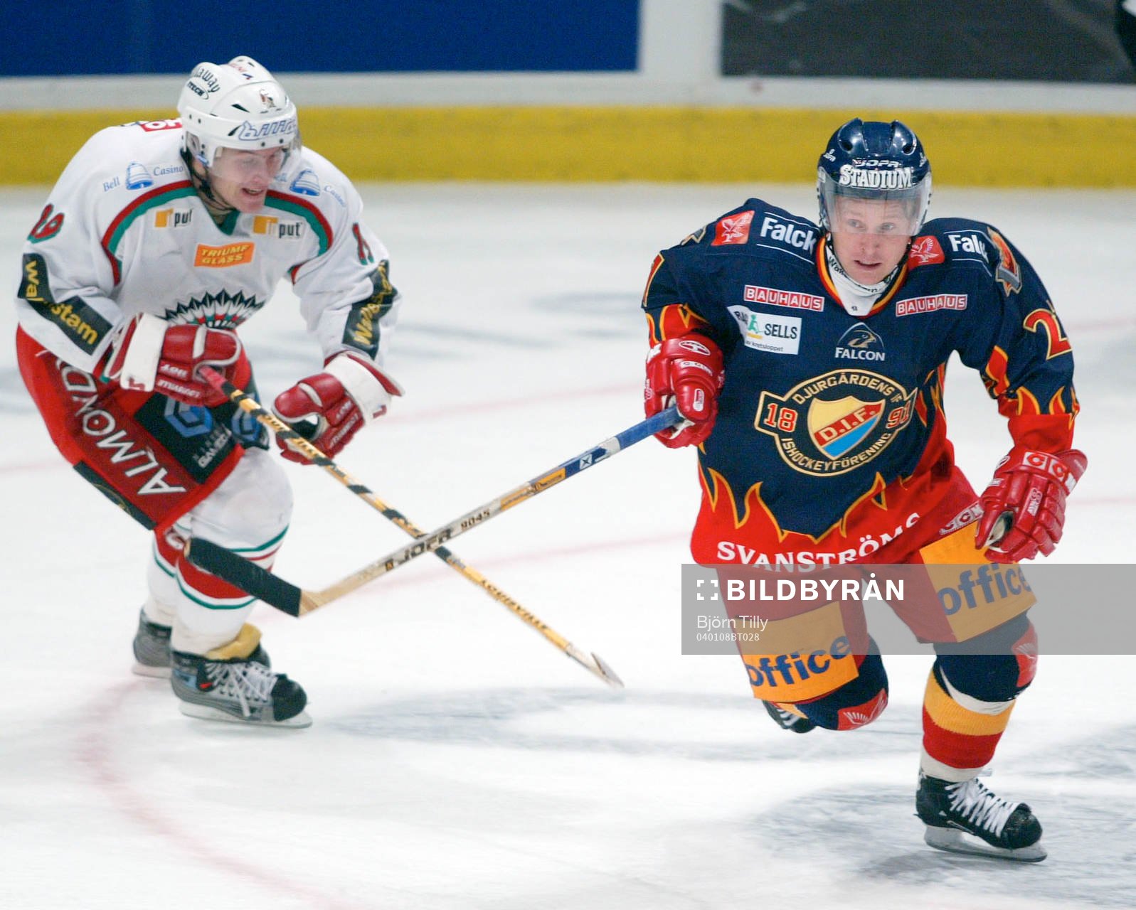Jari Tolsa, Frölunda och Espen Knutsen, Djurgården