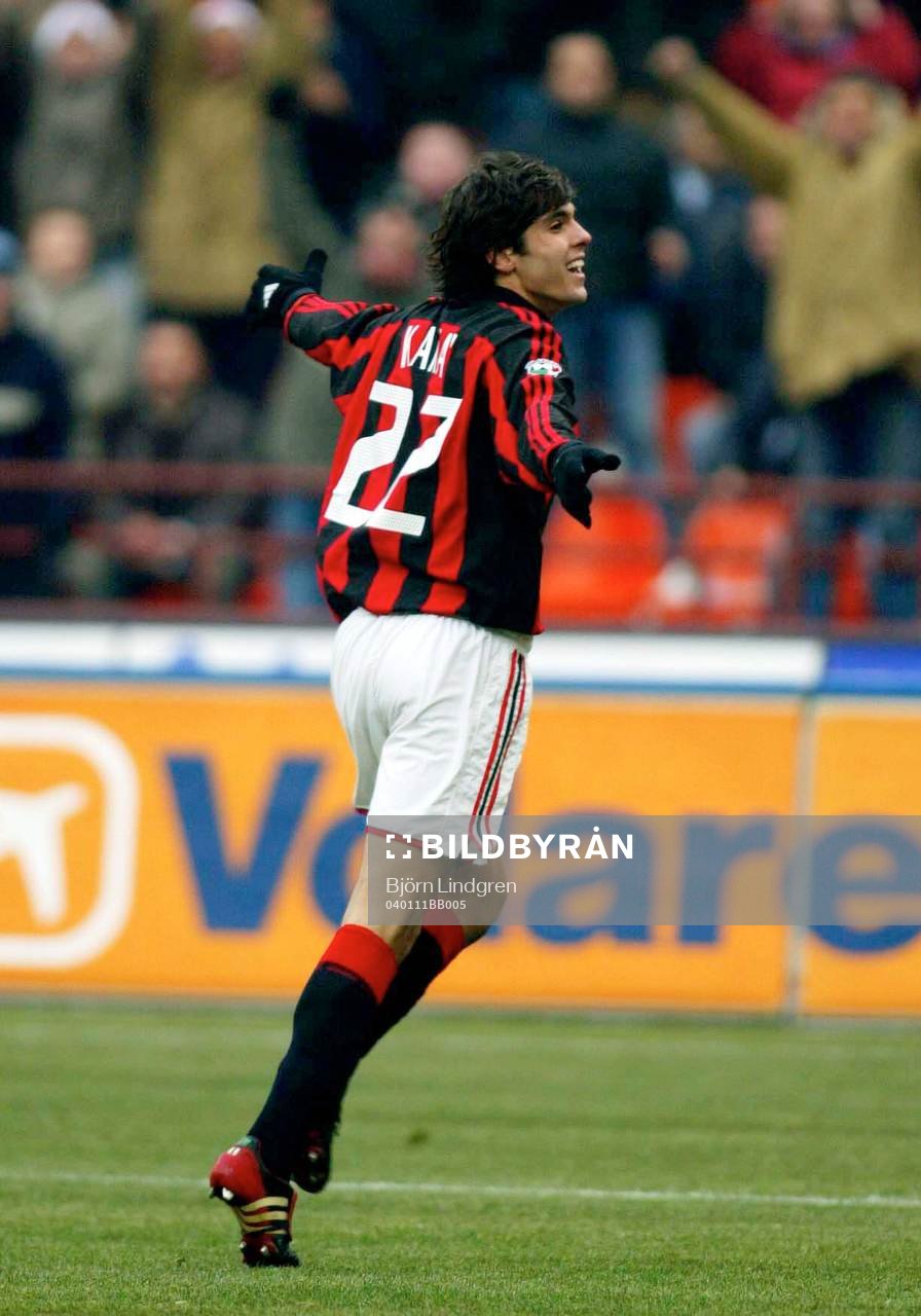 Kaku, Milan, jubel