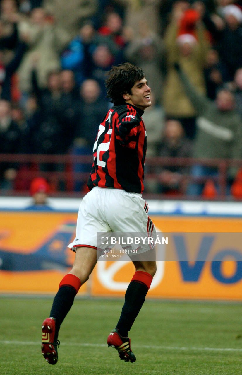 Fotboll, Italiensk, Serie A, Jubel, Kaka, Milan 
