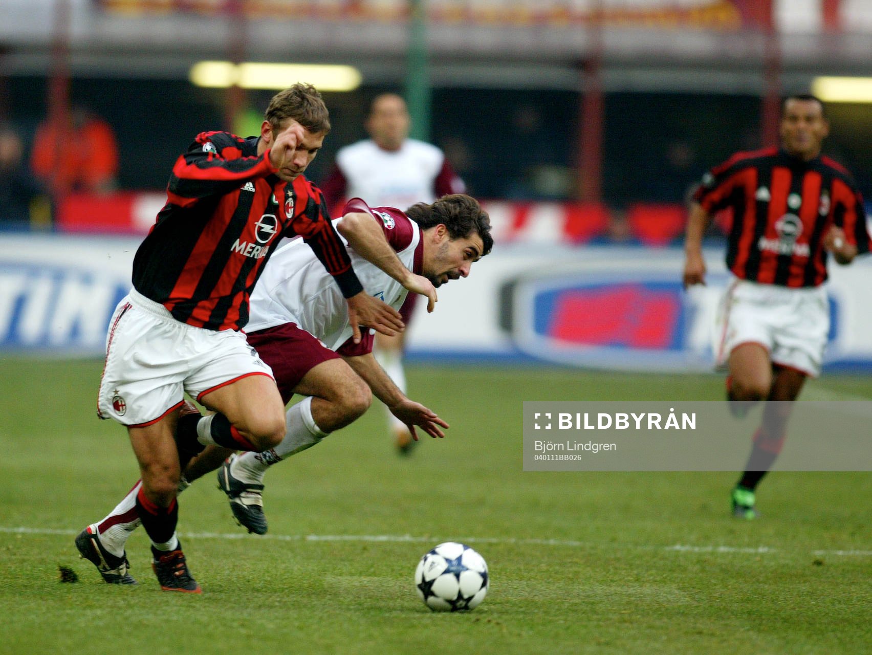 Andriy Shevchenko, Milan och Giacomo Tedesco, Reggina