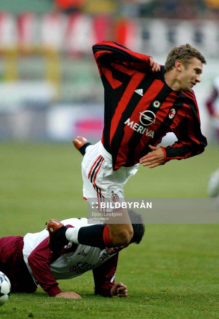 Andriy Shevchenko, Milan fälls