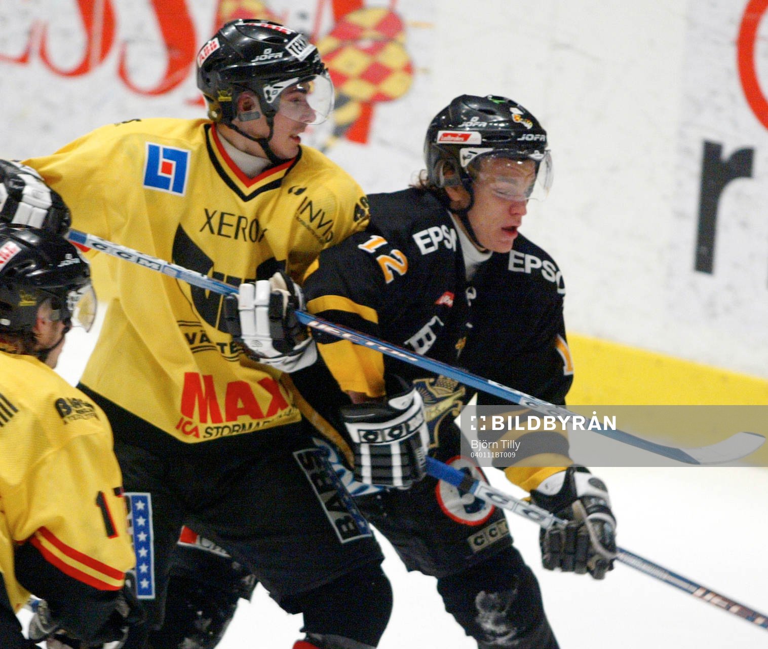 Rikard Ekström, Västerås och Fredrik Hynning, AIK