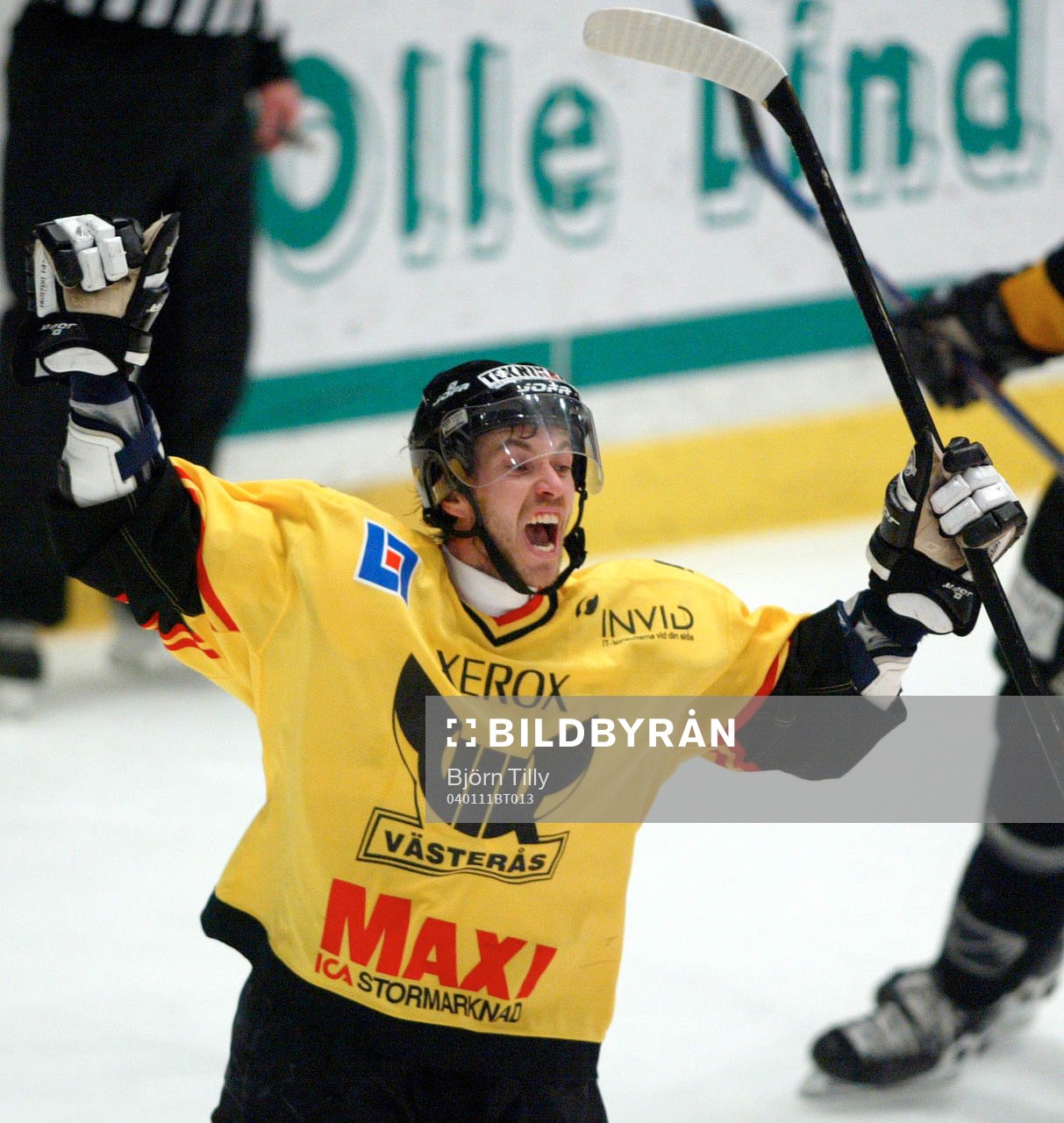 Patrik Ekholm, Västerås. Jubel