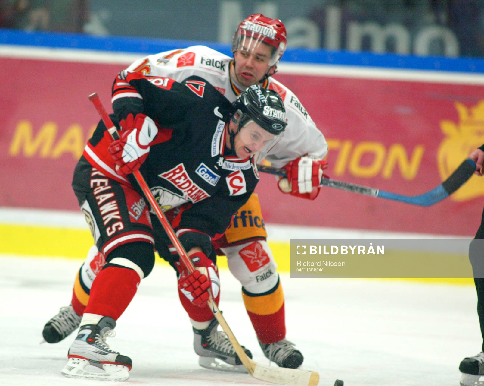 Daniel Rydmark, Malmö och Nichlas Falk, Djurgården