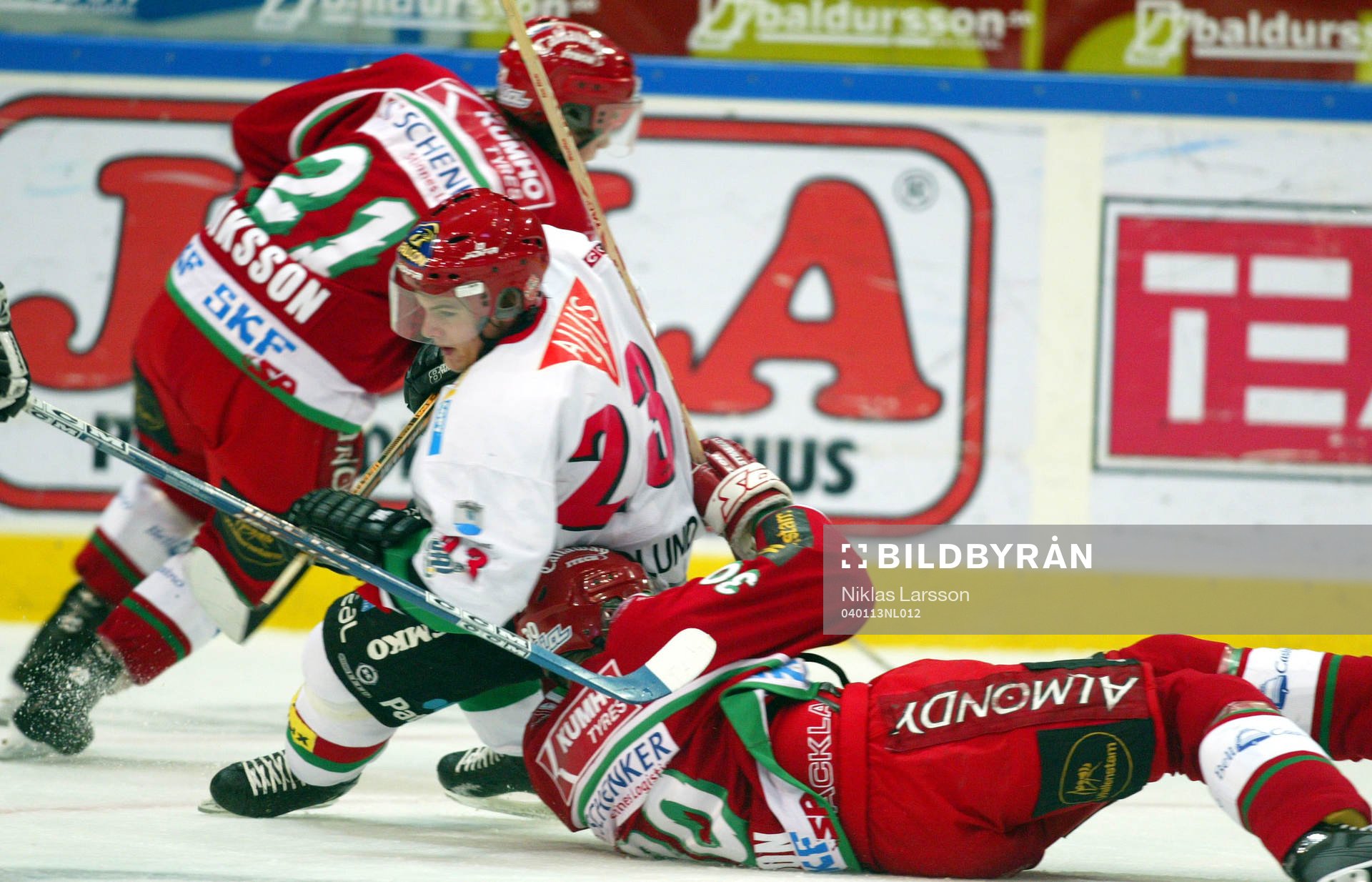 Magnus Hedlund, Modo och Jonas Johnson, Frölunda