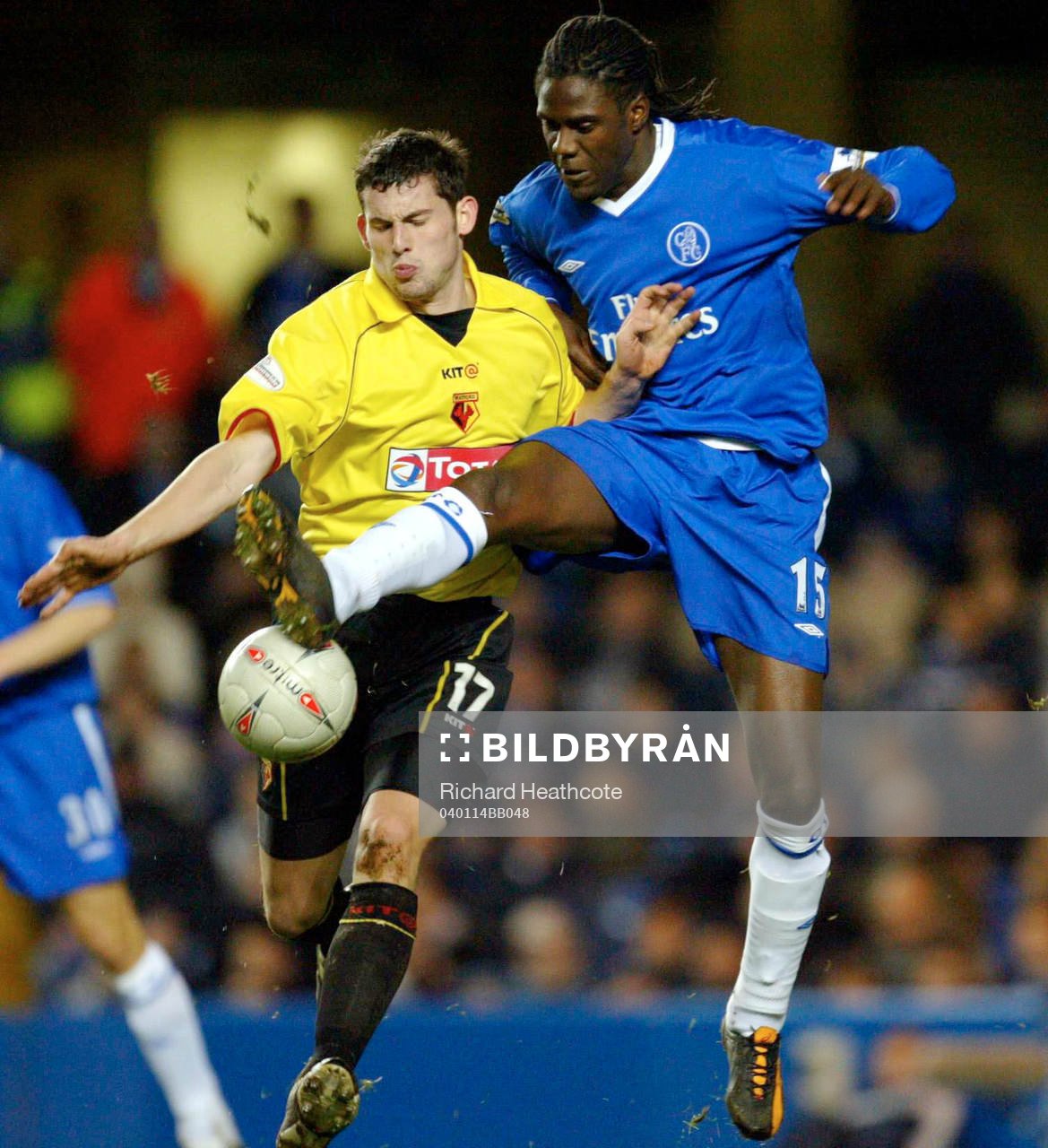 Jamie Hand, Watford ooch Mario Melchiot, Chelsea