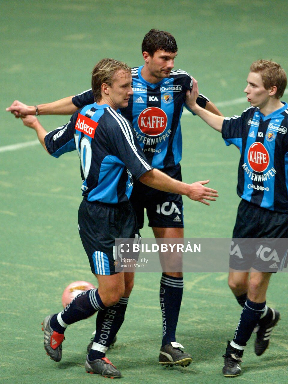Andreas Johansson, Djurgården gratuleras