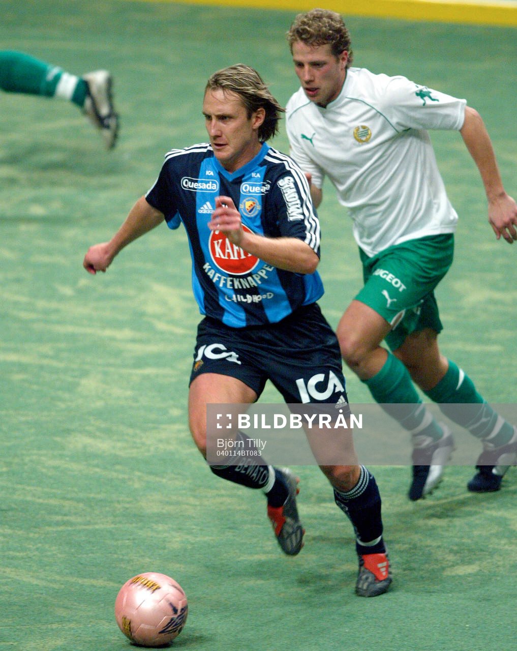 Andreas Johansson, Djurgården och Erik Johansson, Hammarby