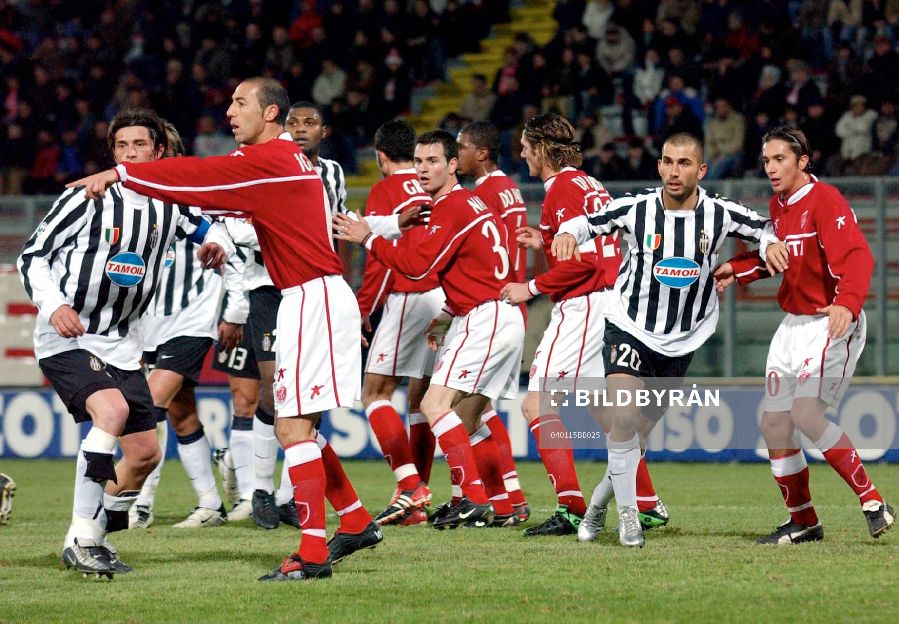 Fotboll, italiensk, Perugia - Juventus