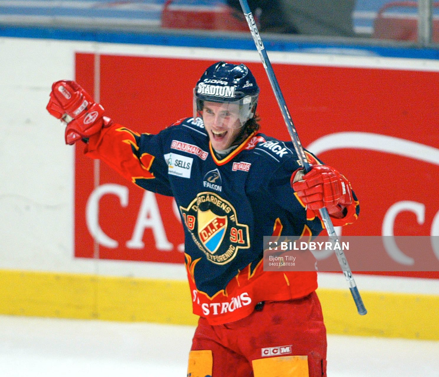 Daniel Rudslätt, Djurgården, jubel