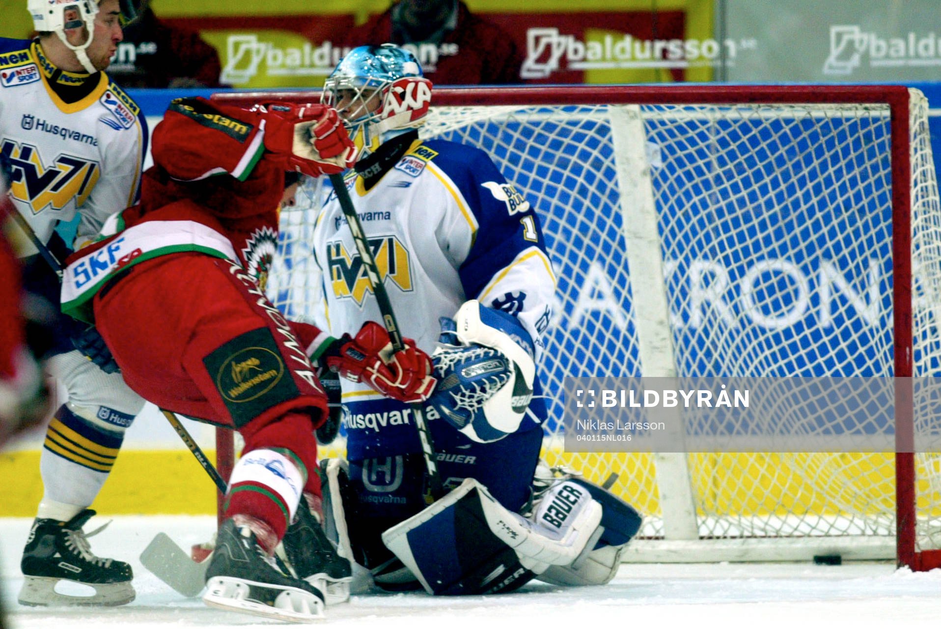 Loui Eriksson, Frölunda gör mål bakom Stefan Liv,