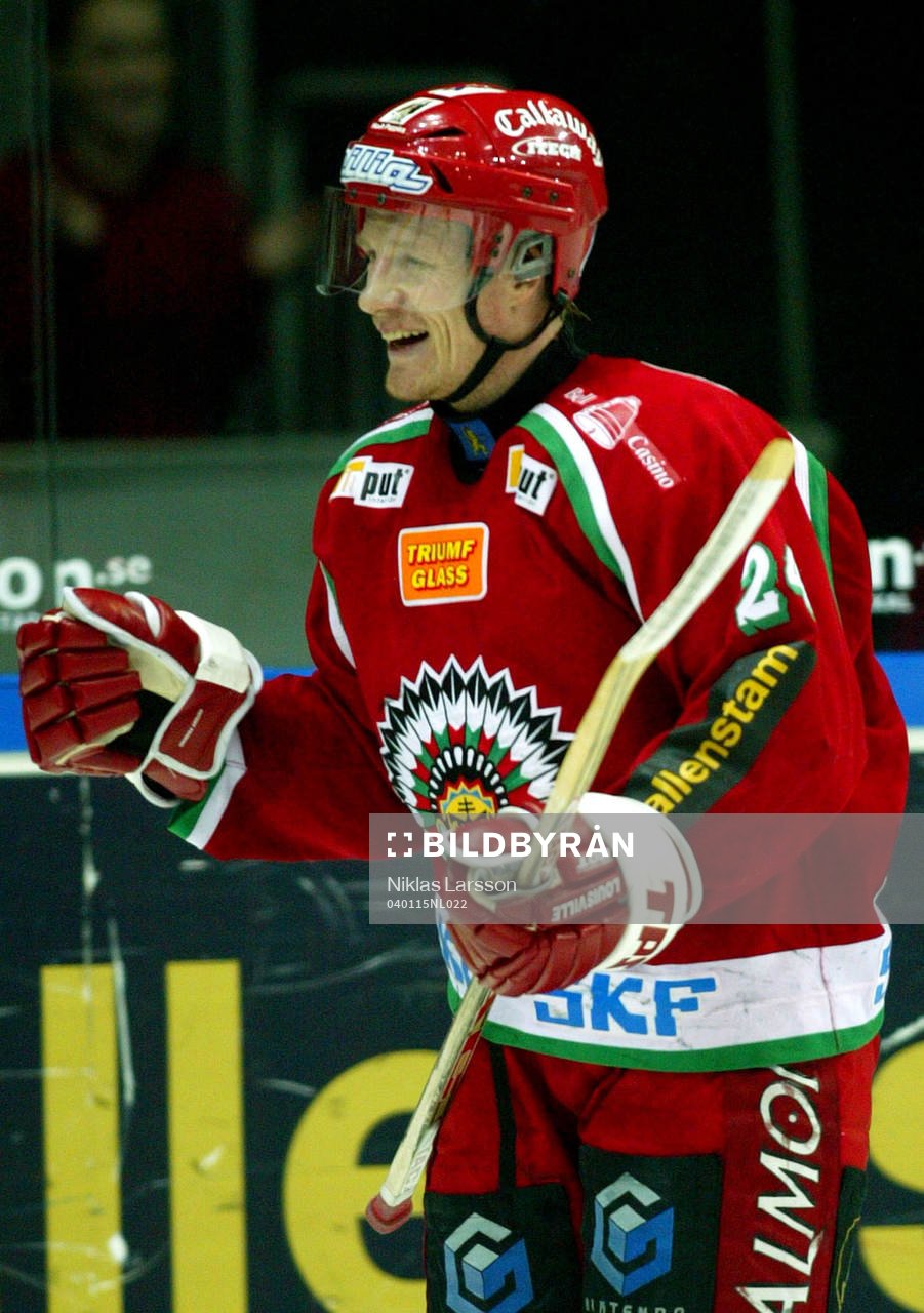 Niklas Andersson, Frölunda, jubel