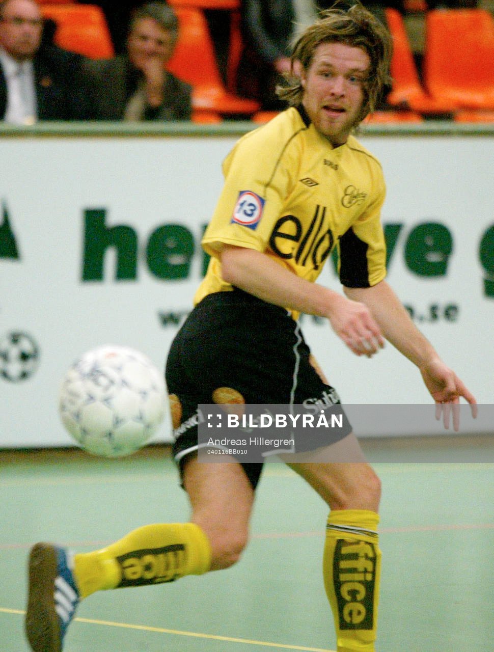 innomhusfotboll, turnering: Jonas Lundén, Elfsborg