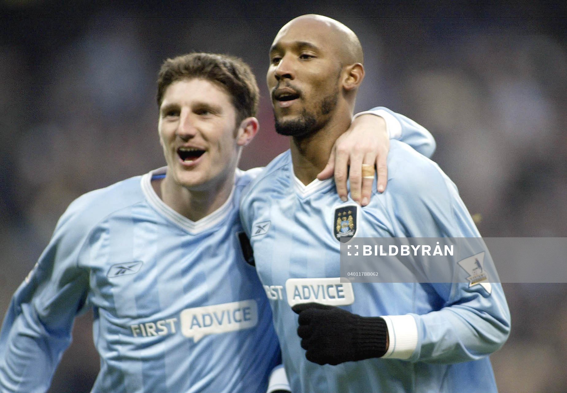  Nicolas Anelka, Man City, jubel.