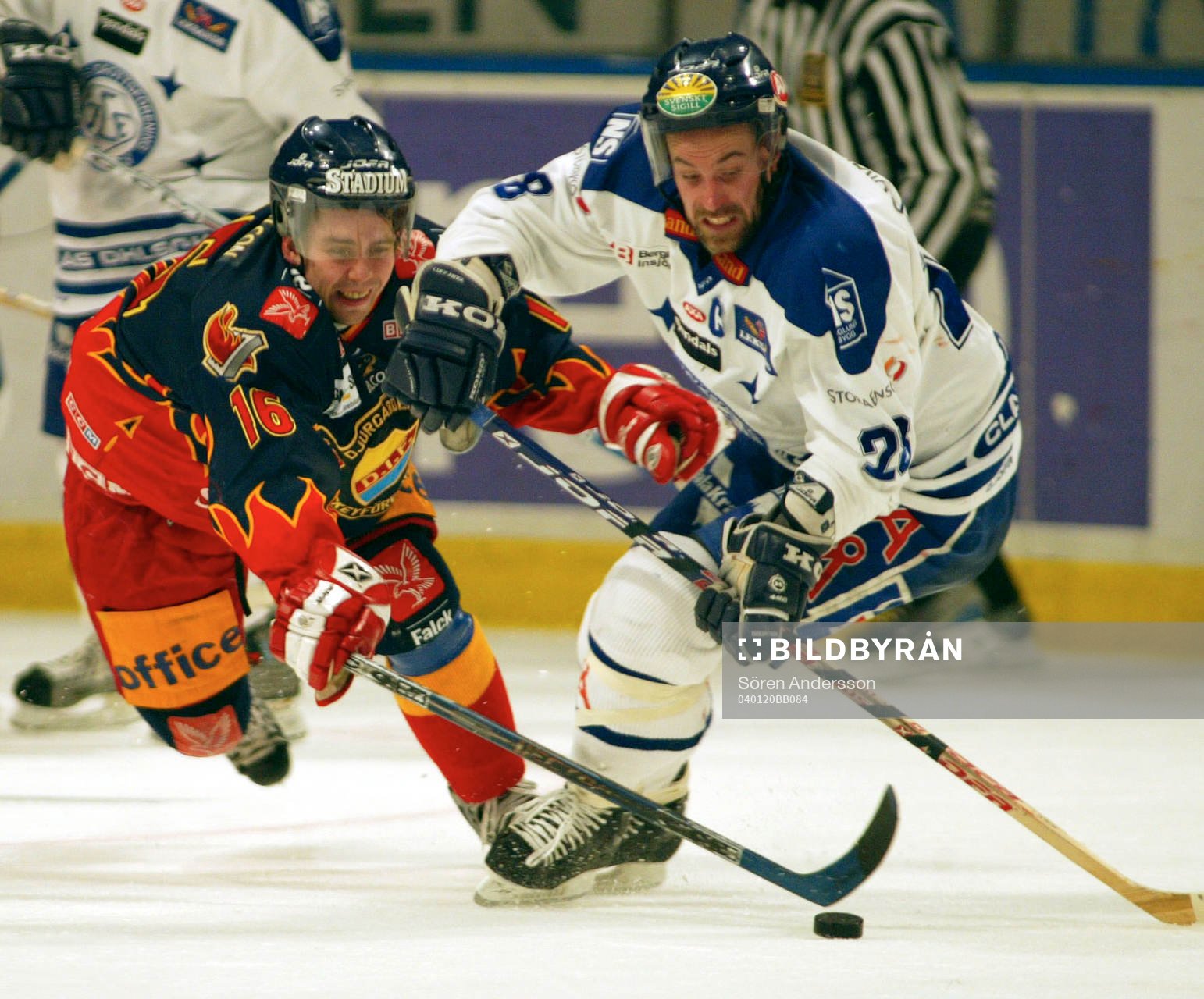 Nichlas Falk, Djurgården och Christer Olsson, Leksand