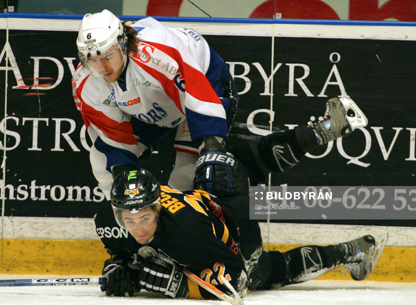 Christian Carlsson, Bofors och Mattias Beck, AIK