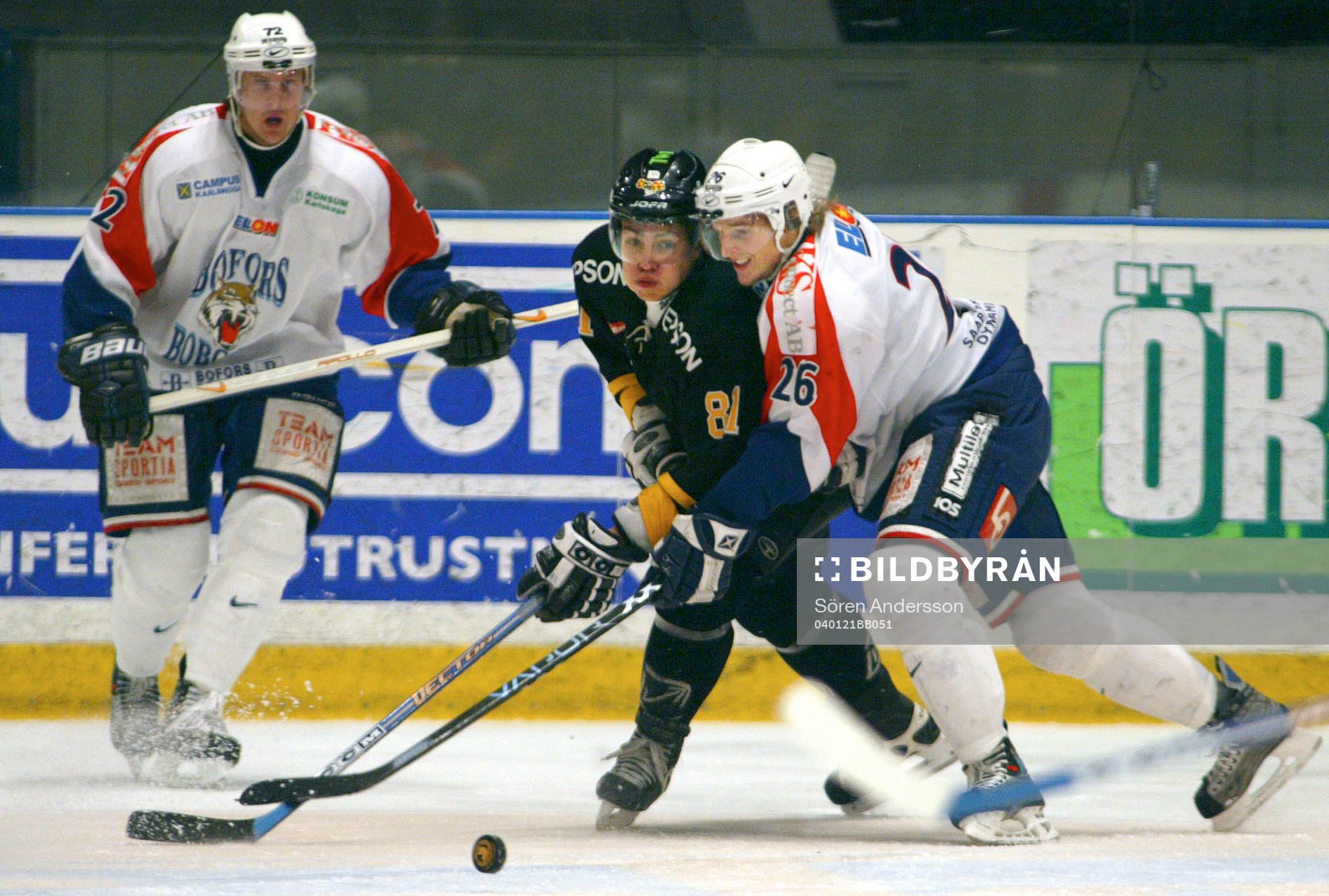 Dmitriy Naumov, AIK och Johan Olsson, Bofors