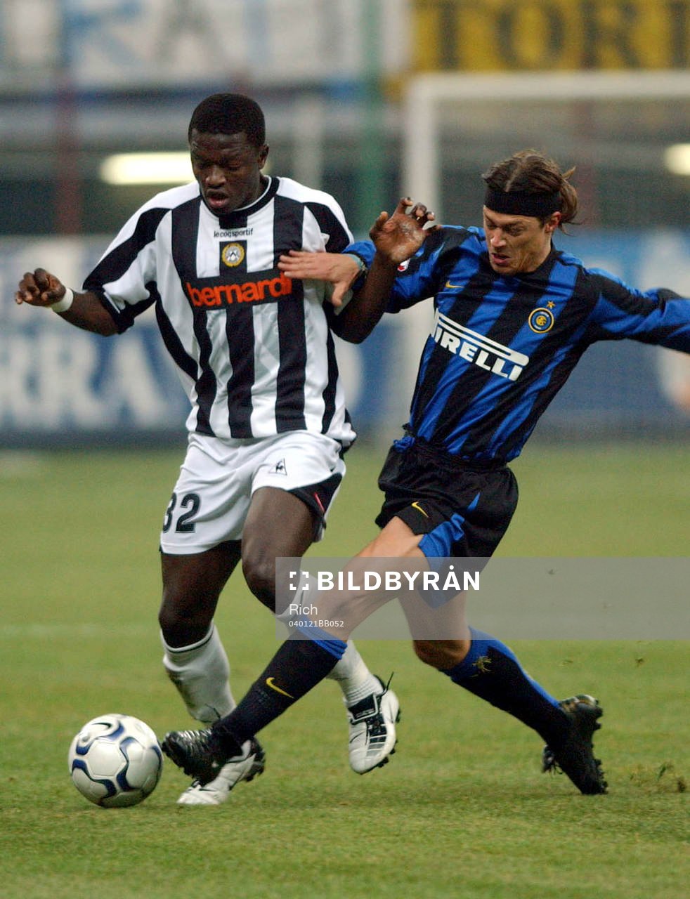 MUNTARI, Udinese och ALMEYDA, Inter