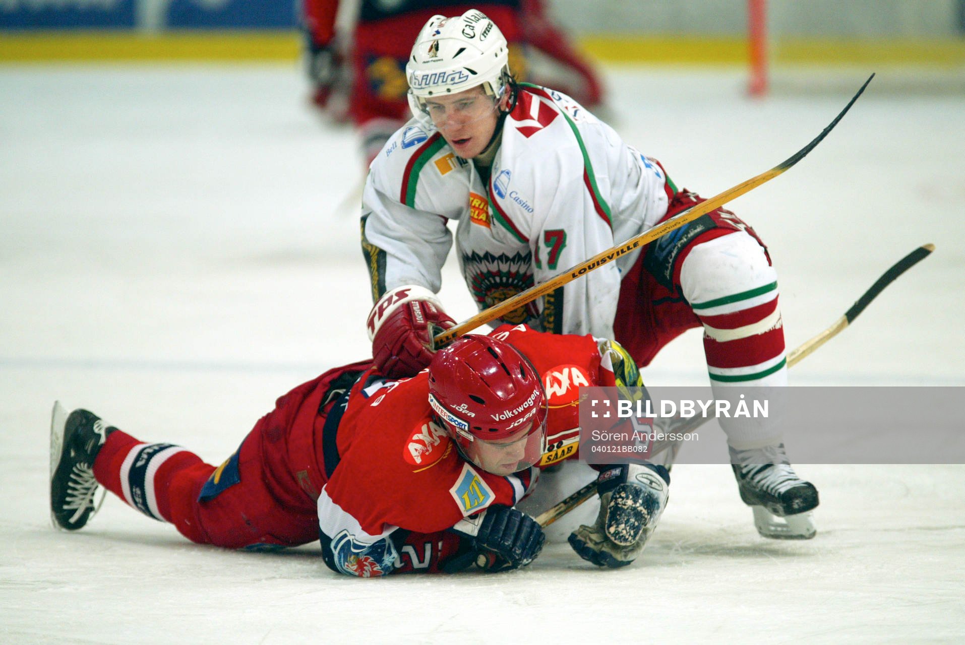 Alexander Steen, Frölunda och Peter Larsson, Södertälje