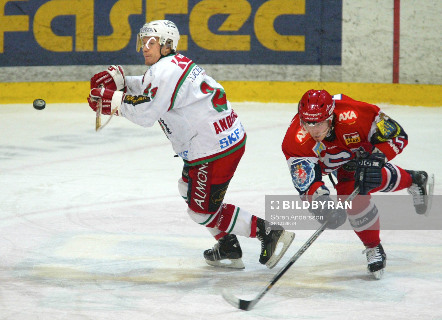 Niklas Andersson, Frölunda och Jan Huokko , Södertälje
