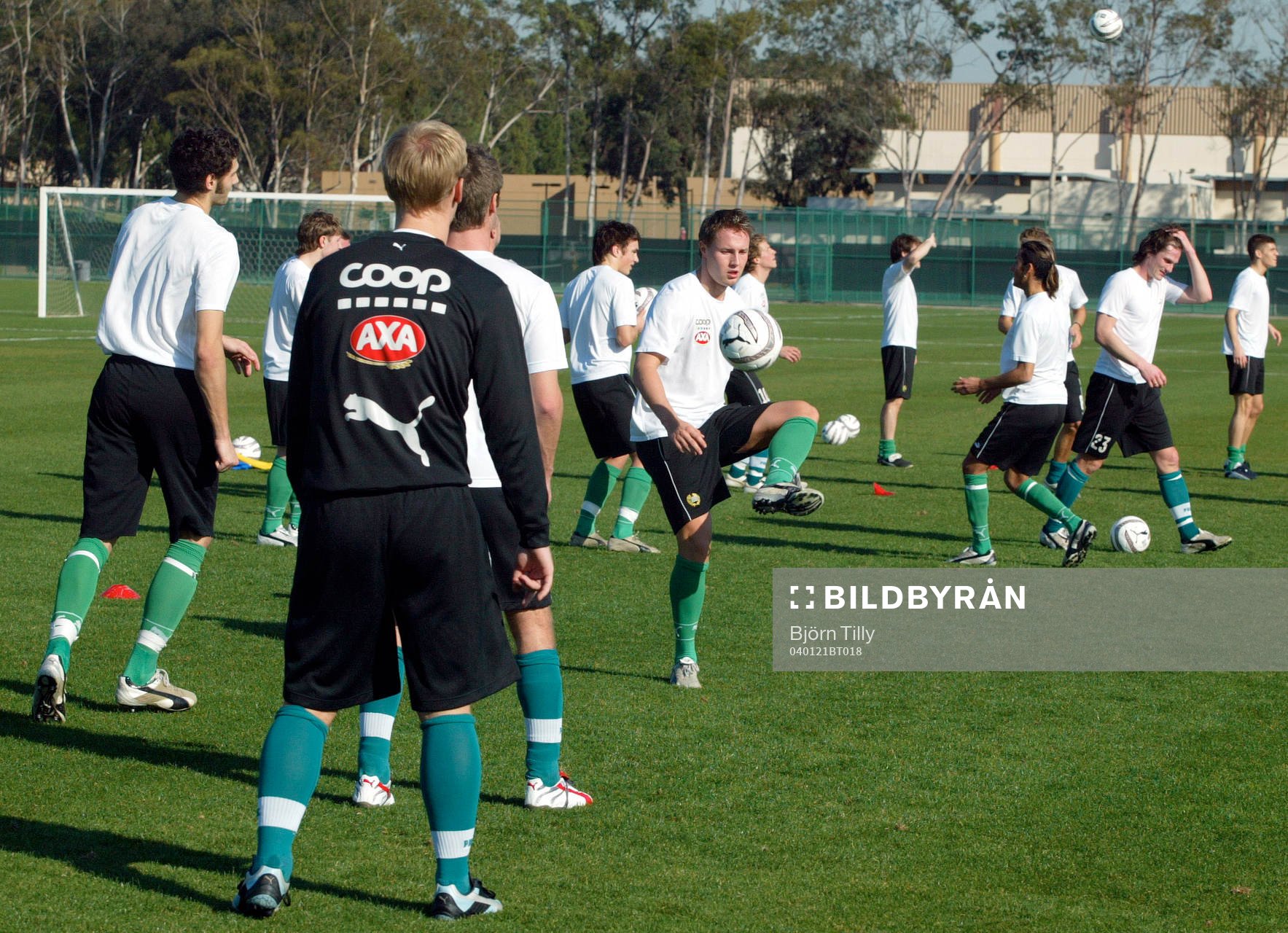 Fotboll, Tränigsläger, träning, Hammarby