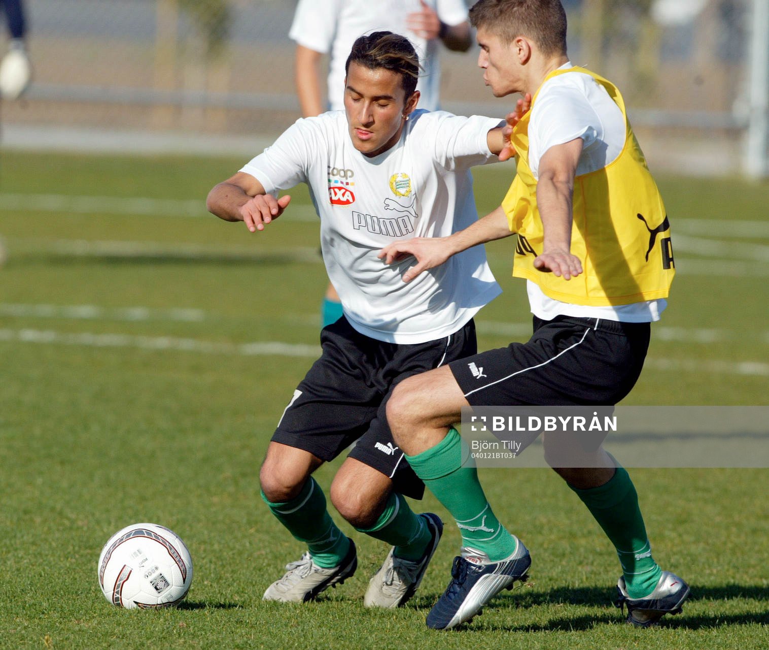 Erkan Zengin och Nadir Benchenaa, Hammarby