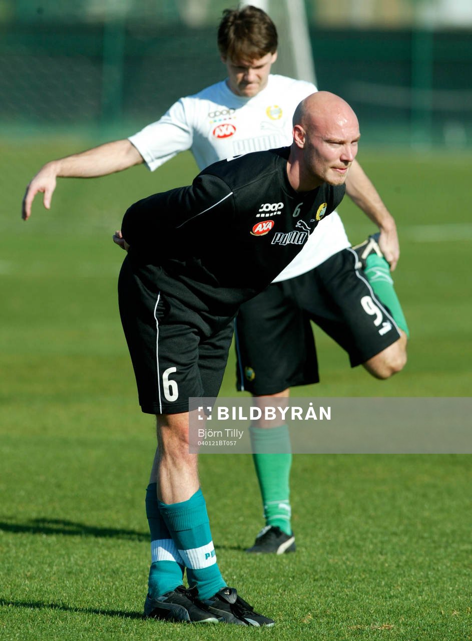 Mikael Hellström och Nichlas Hindsberg, Hammarby